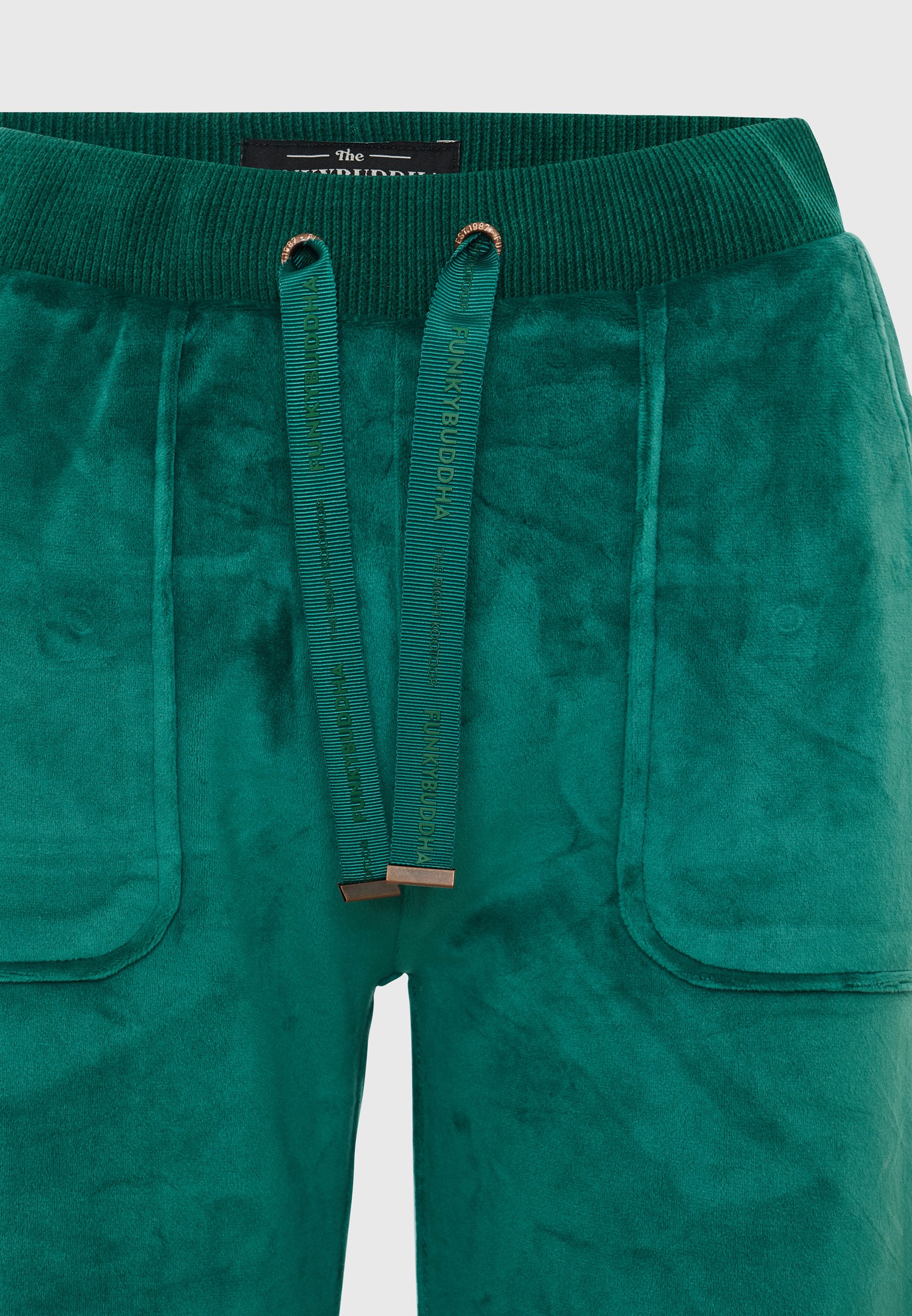 Women's Trousers Funky Buddha Green