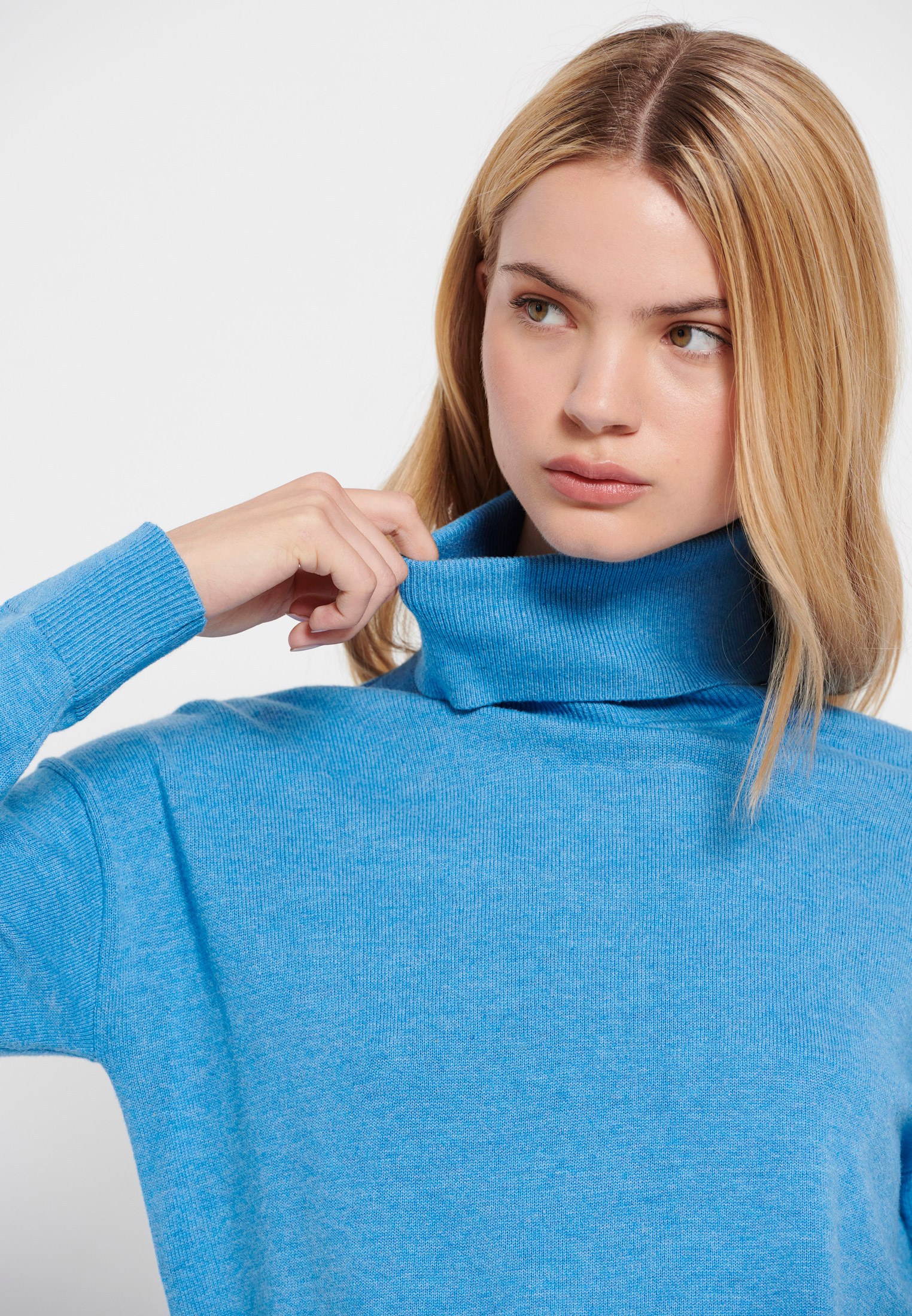 Women's Knitwear Funky Buddha Blue