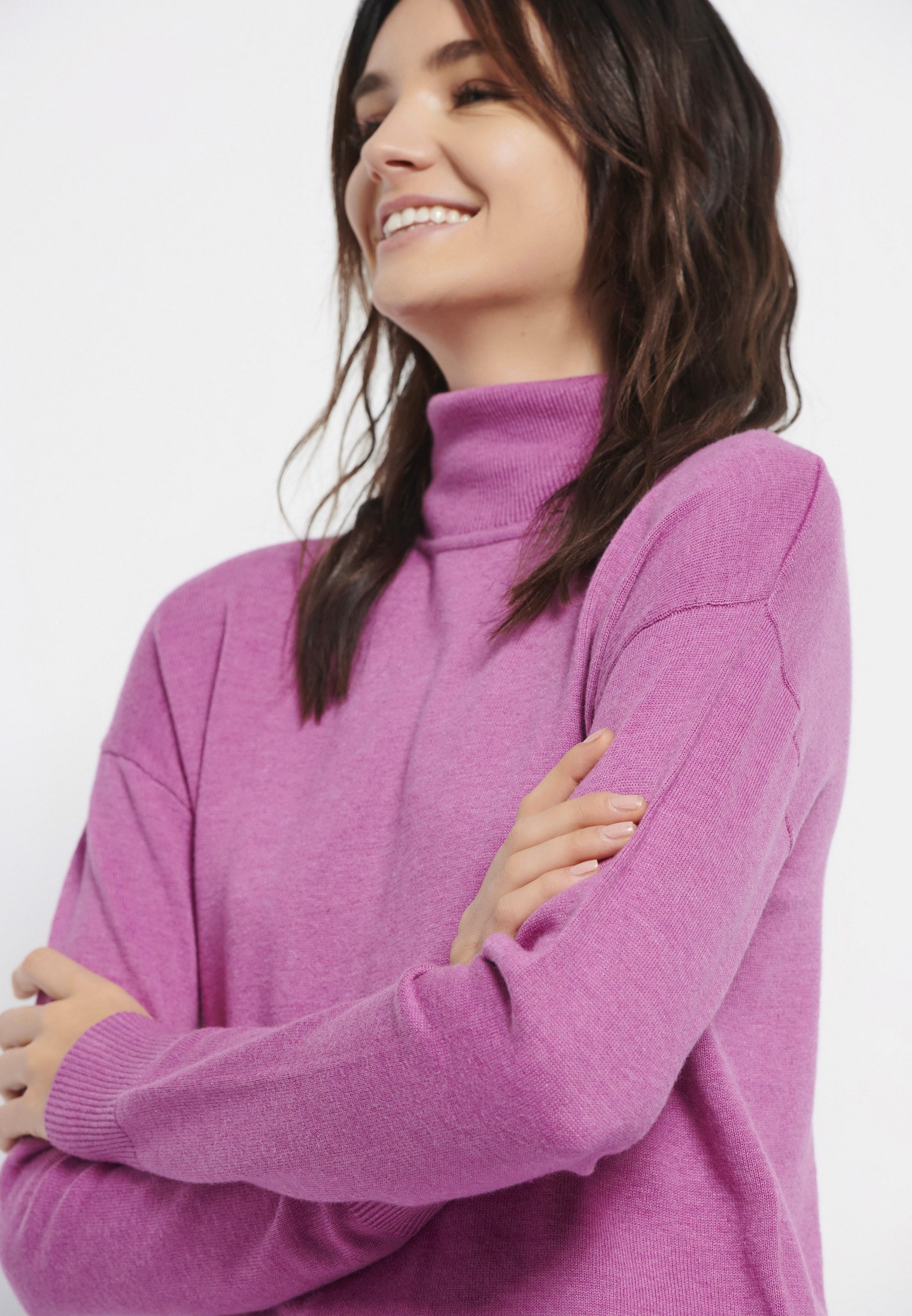 Women's Knitwear Funky Buddha Purple