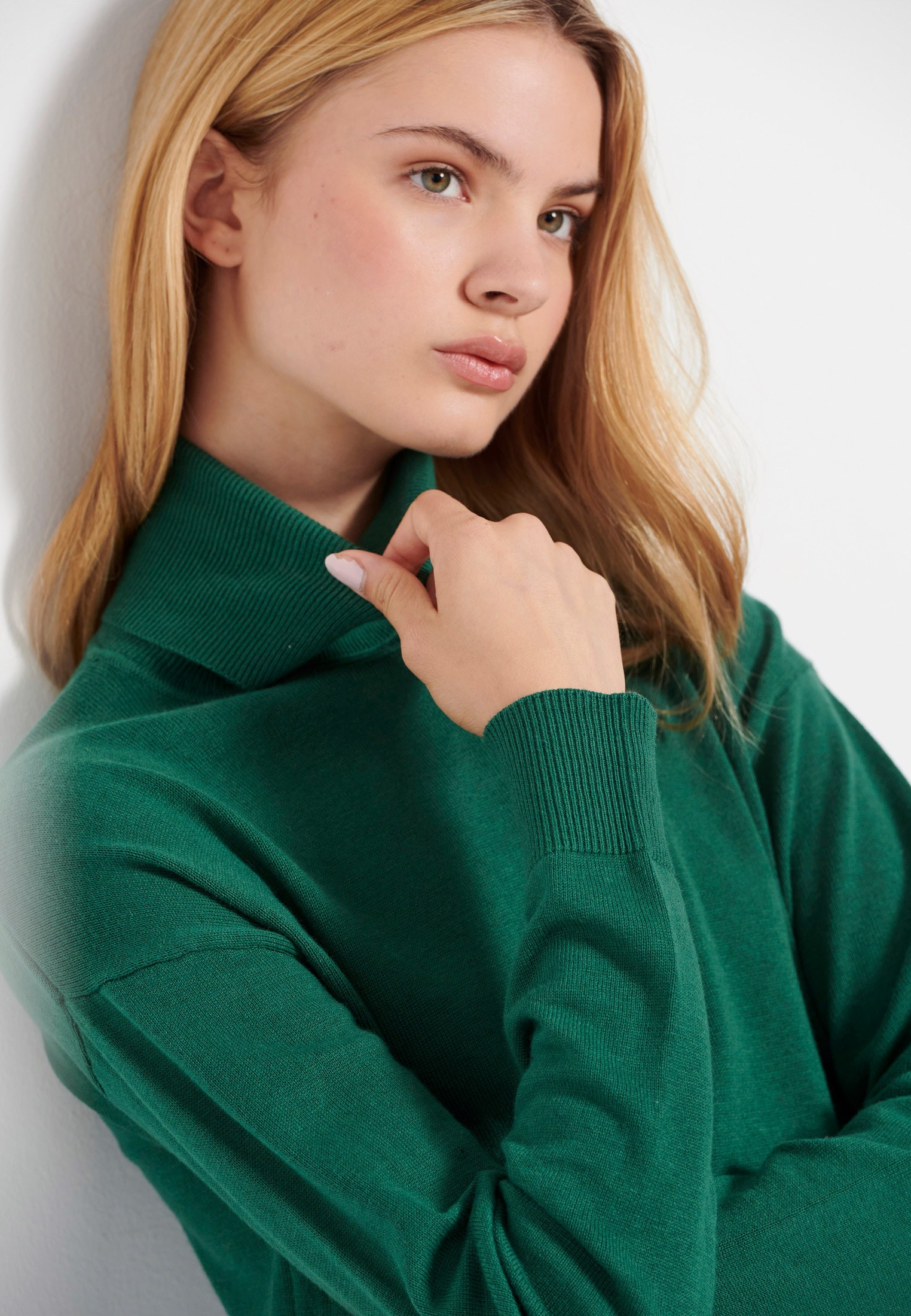 Women's Knitwear Funky Buddha Green