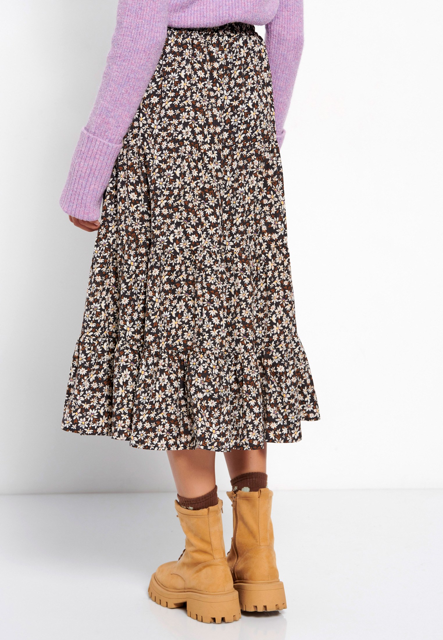 Women's Skirts Funky Buddha Black