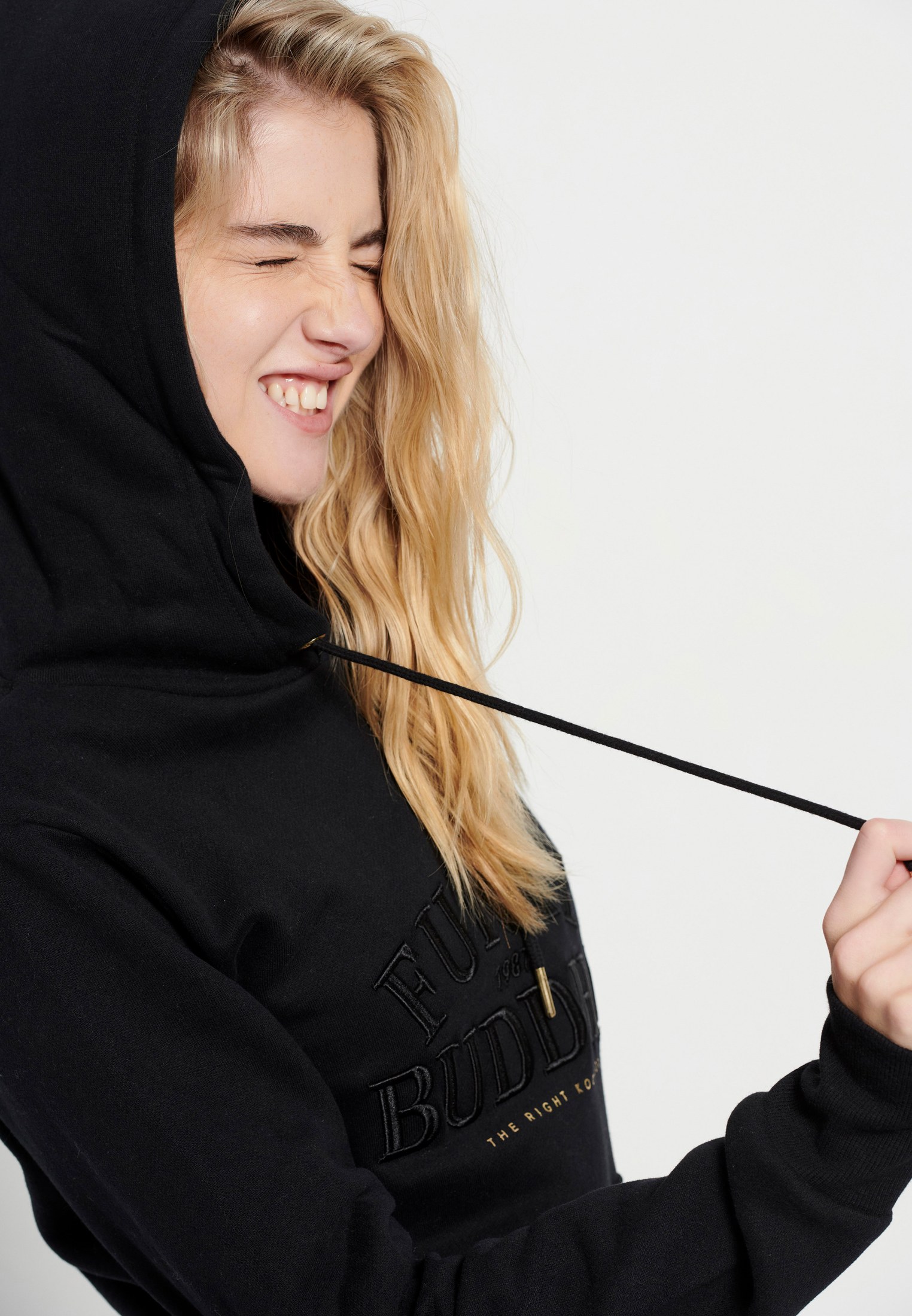 Women's Hoodies & Sweatshirts Funky Buddha Black