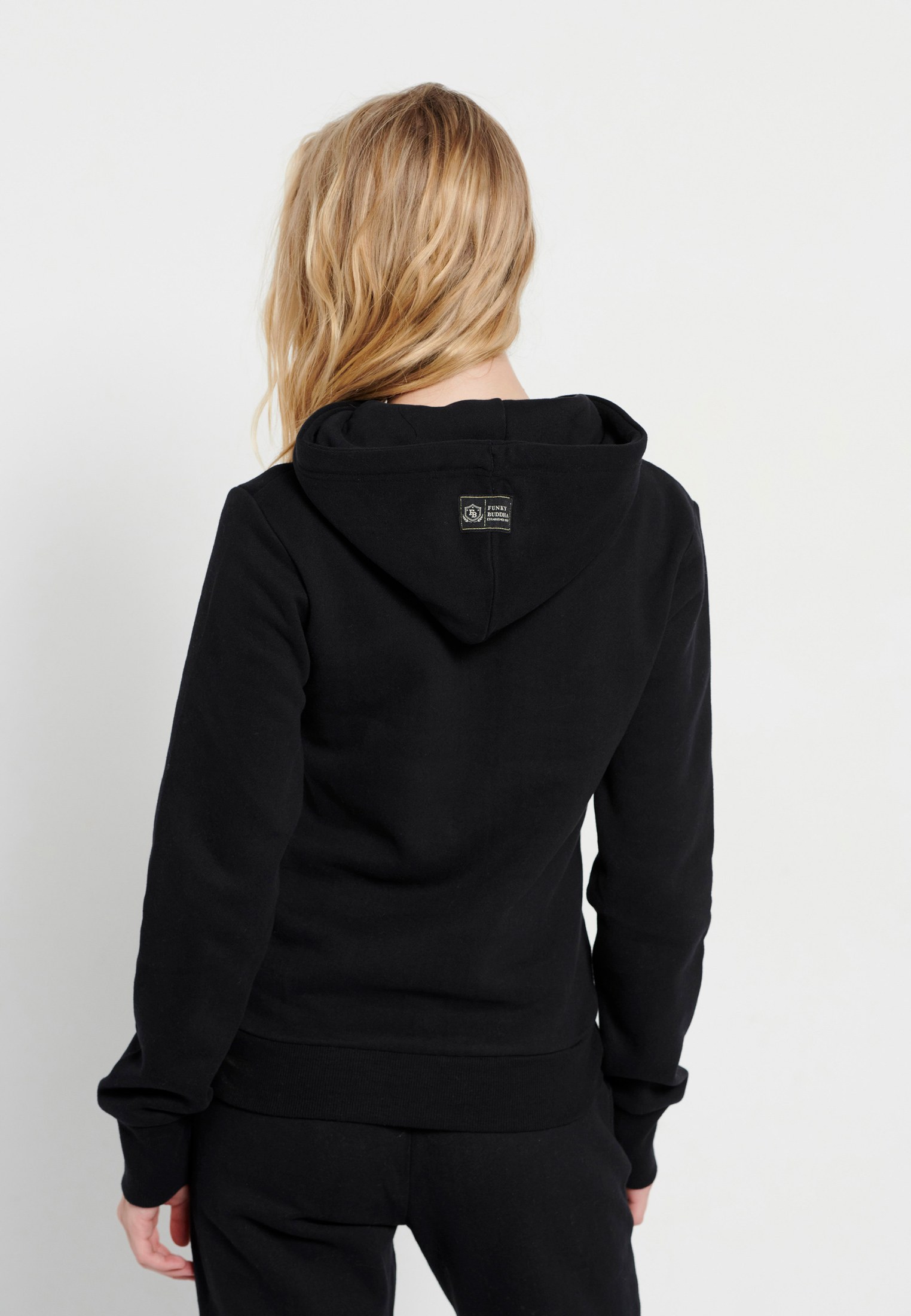 Women's Hoodies & Sweatshirts Funky Buddha Black