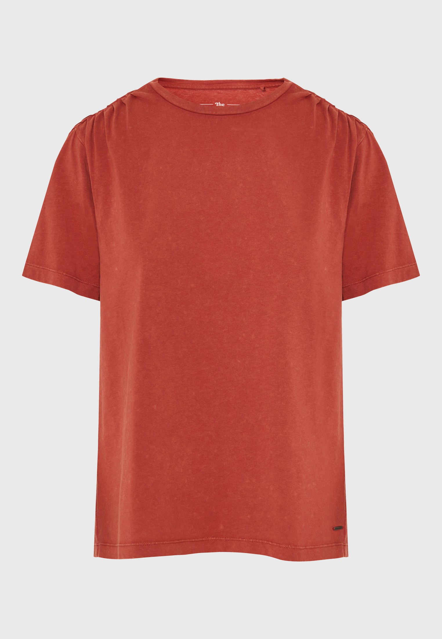 Garment dyed βαμβακερό t-shirt