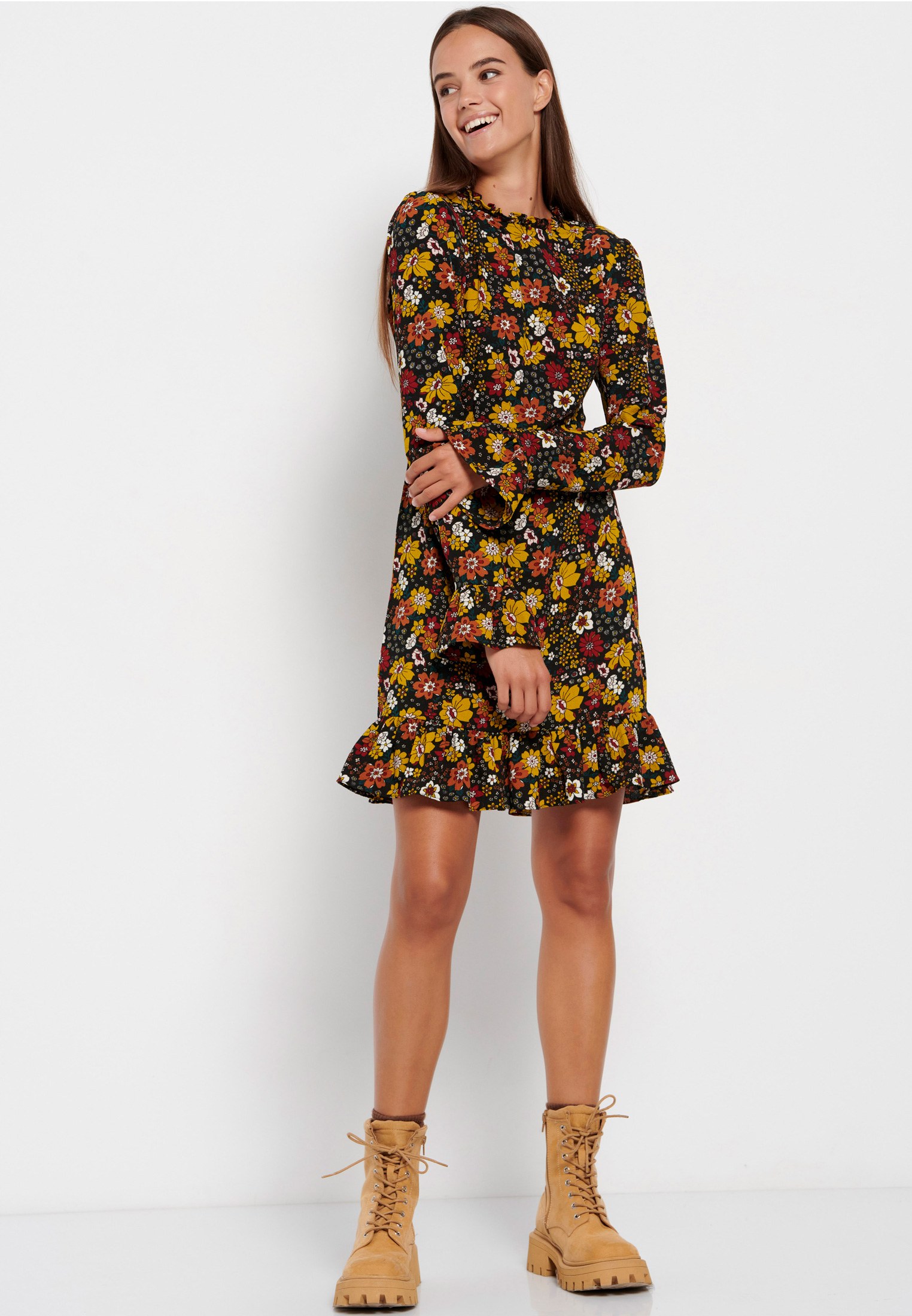 Women's Dresses Funky Buddha Orange