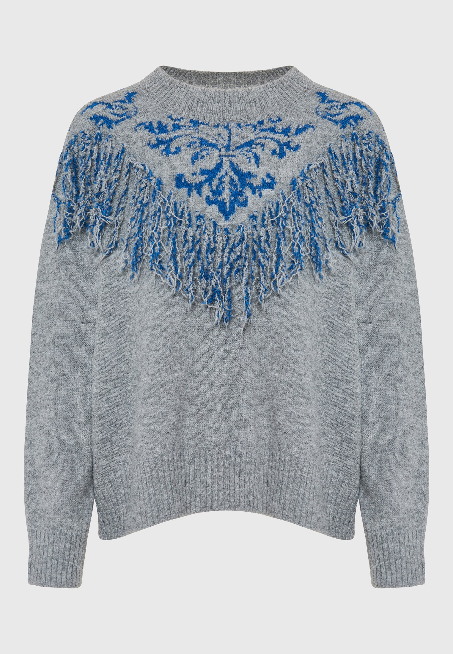 Women's Knitwear Funky Buddha Gray