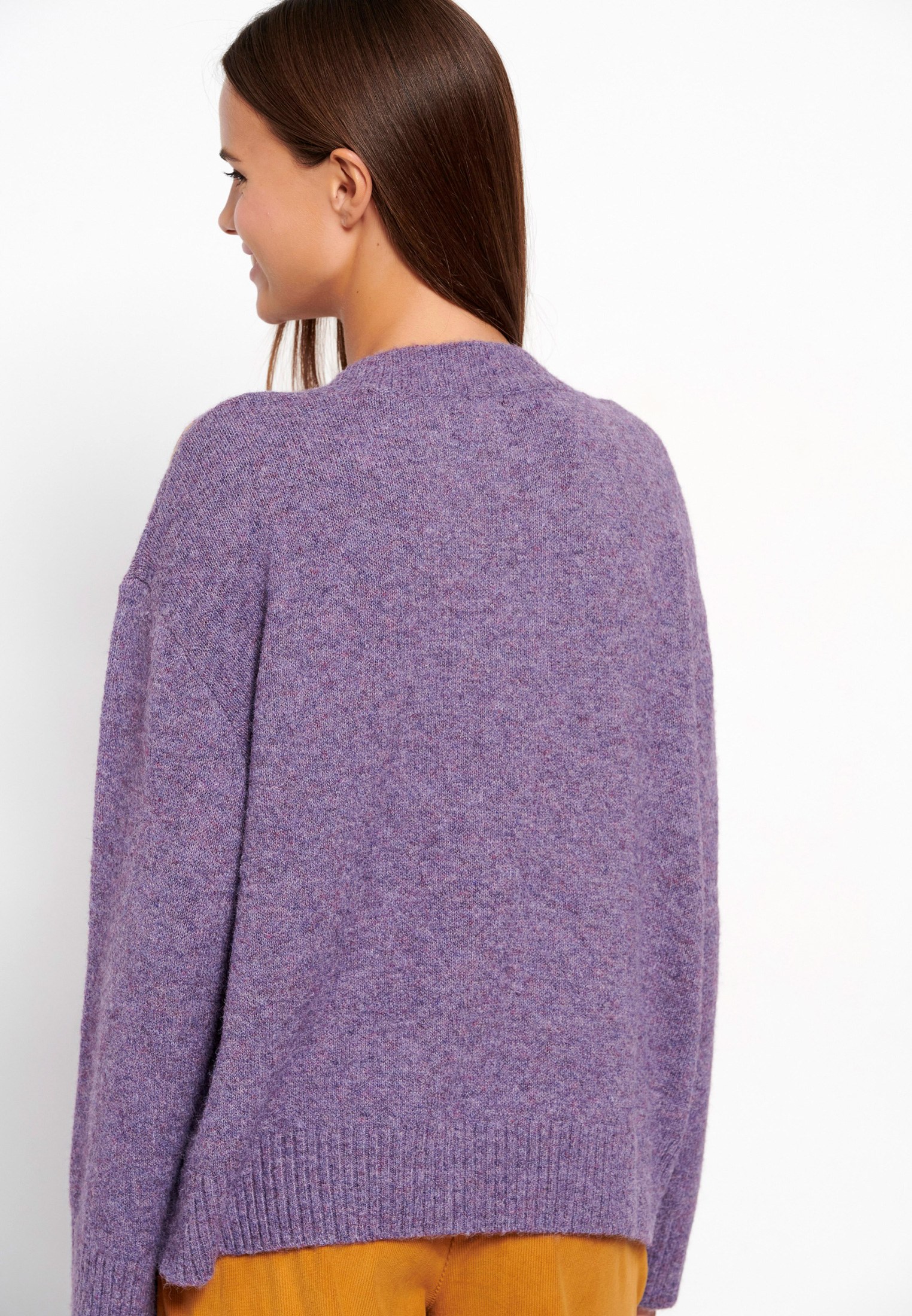Women's Knitwear Funky Buddha Purple
