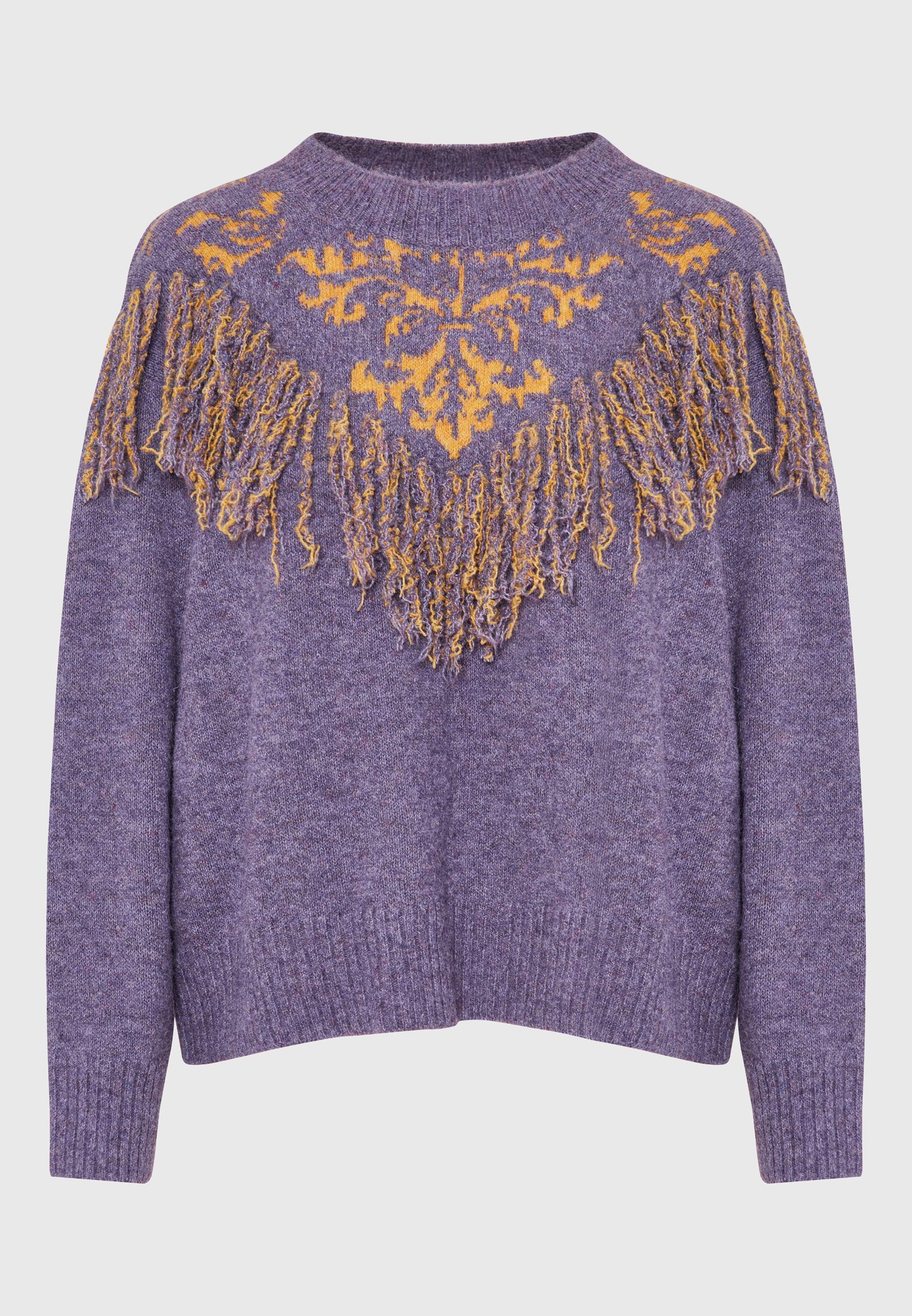 Women's Knitwear Funky Buddha Purple