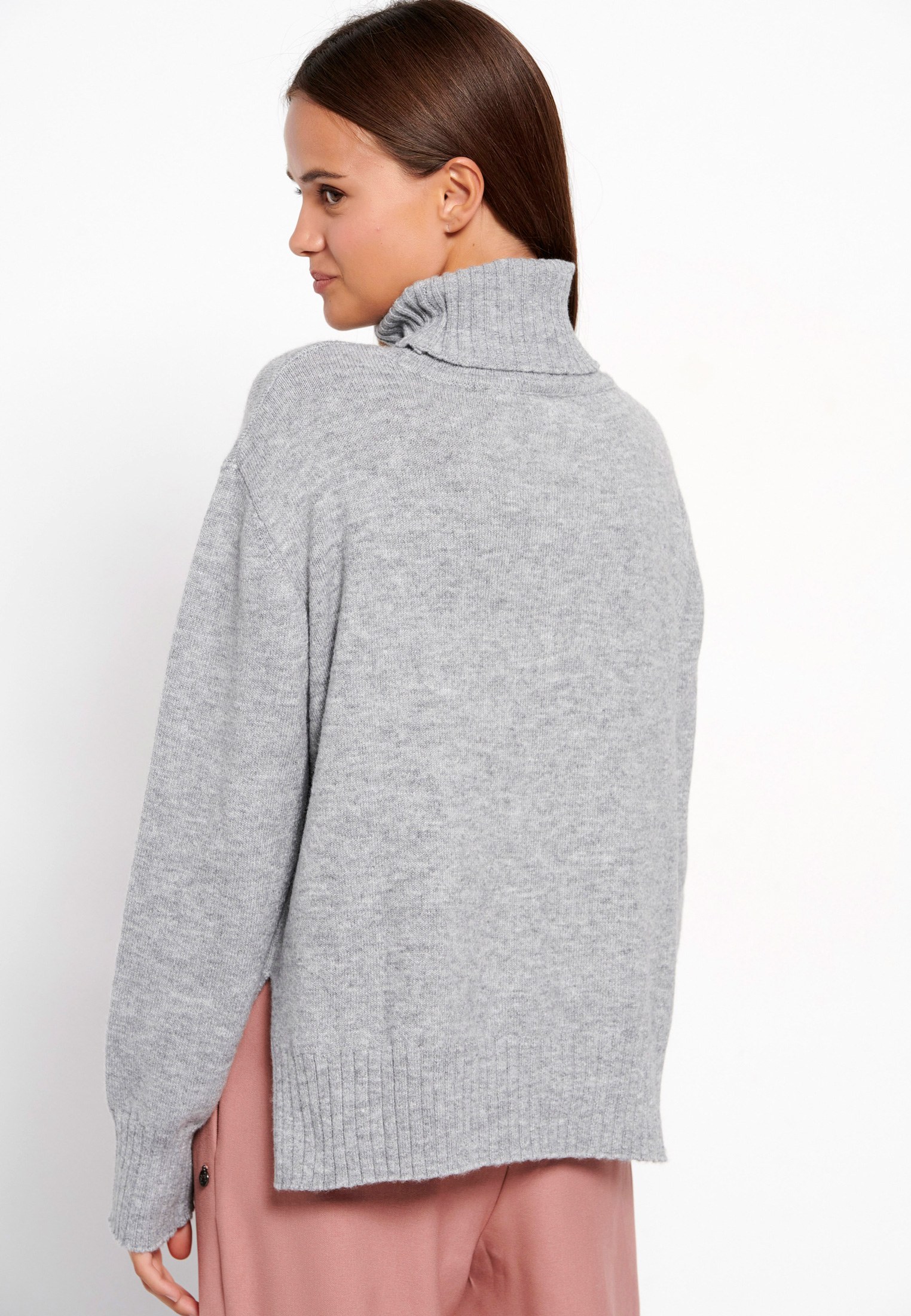 Women's Knitwear Funky Buddha Gray