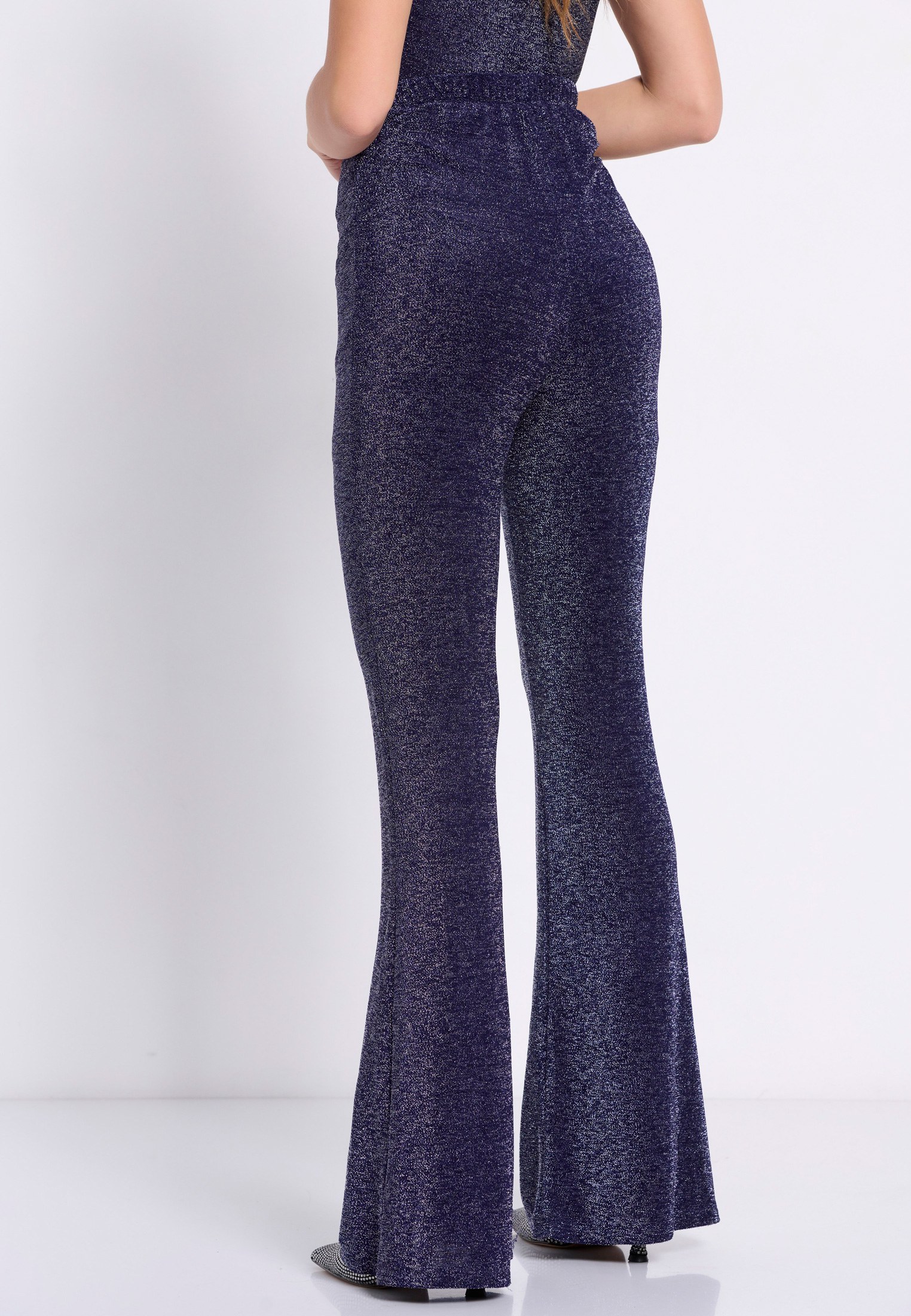 Women's Trousers Funky Buddha Purple