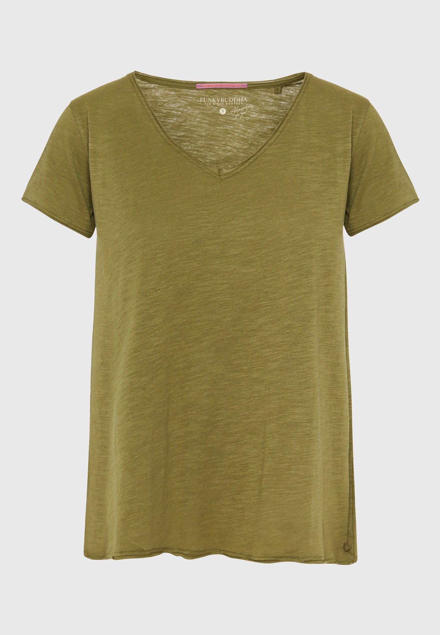 Women's T-Shirts Funky Buddha Olive