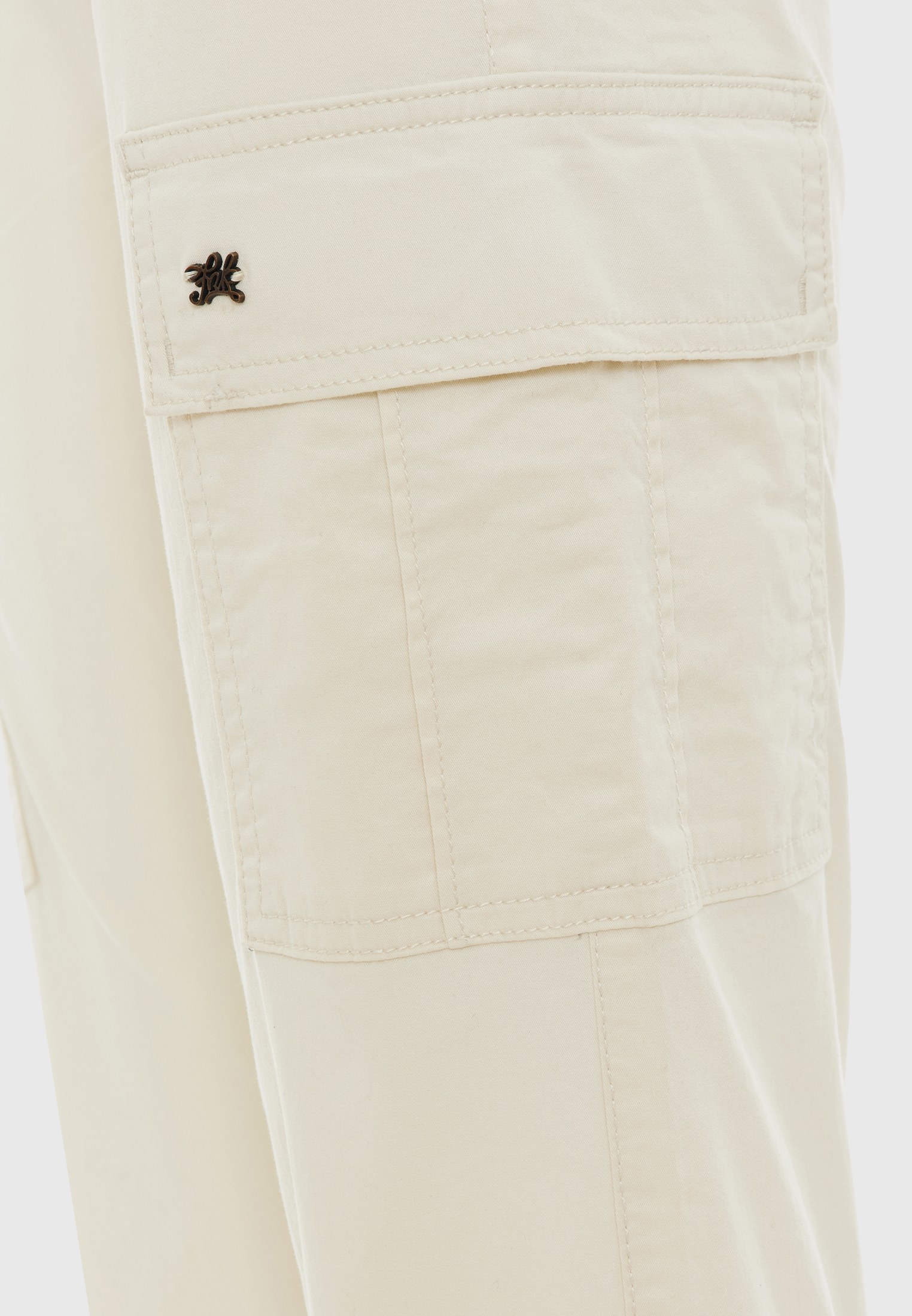Women's Cargo Pants Funky Buddha White