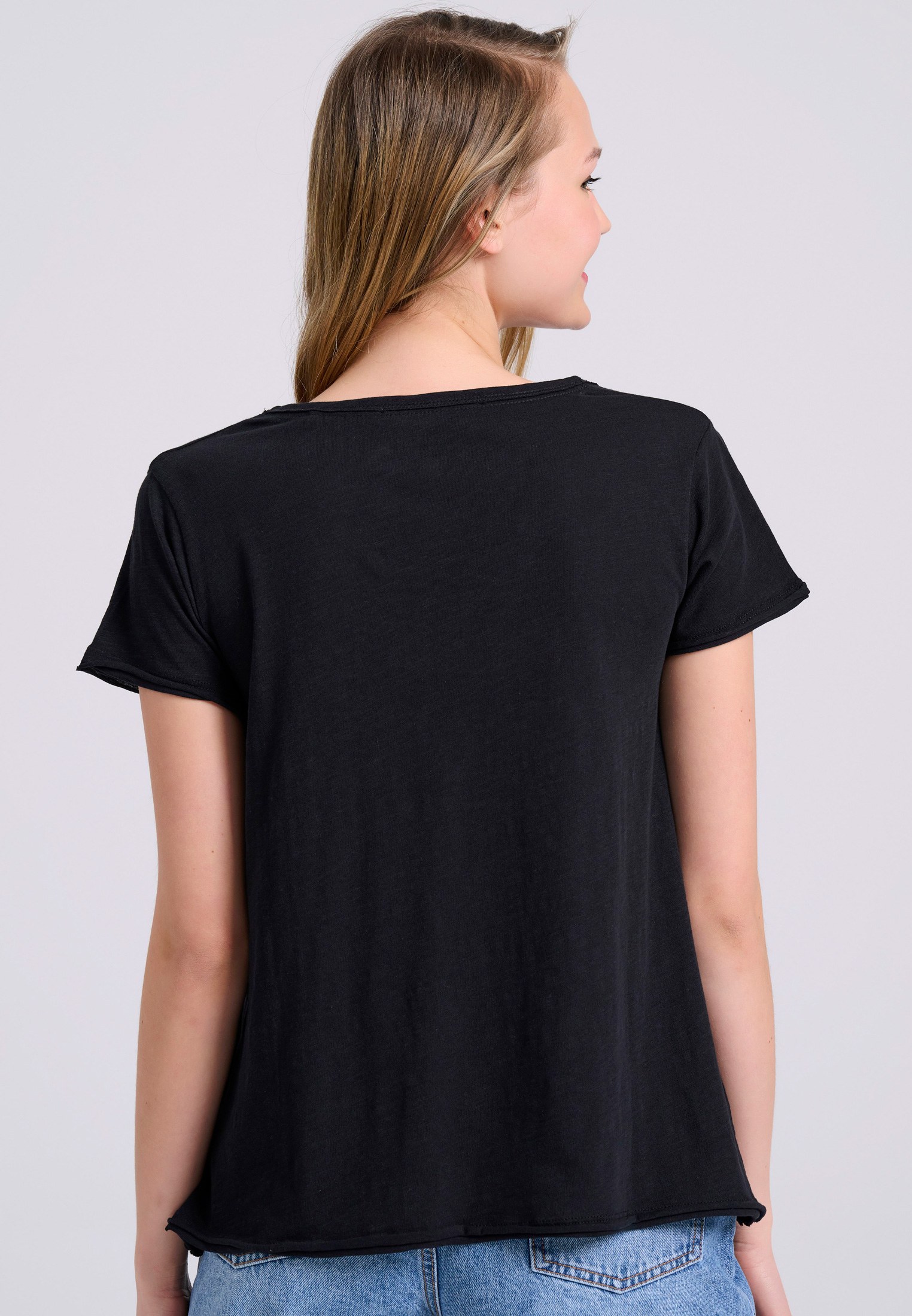 Γυναικείο t-shirt με στρογγυλή λαιμόκοψη - The essentials φωτογραφία