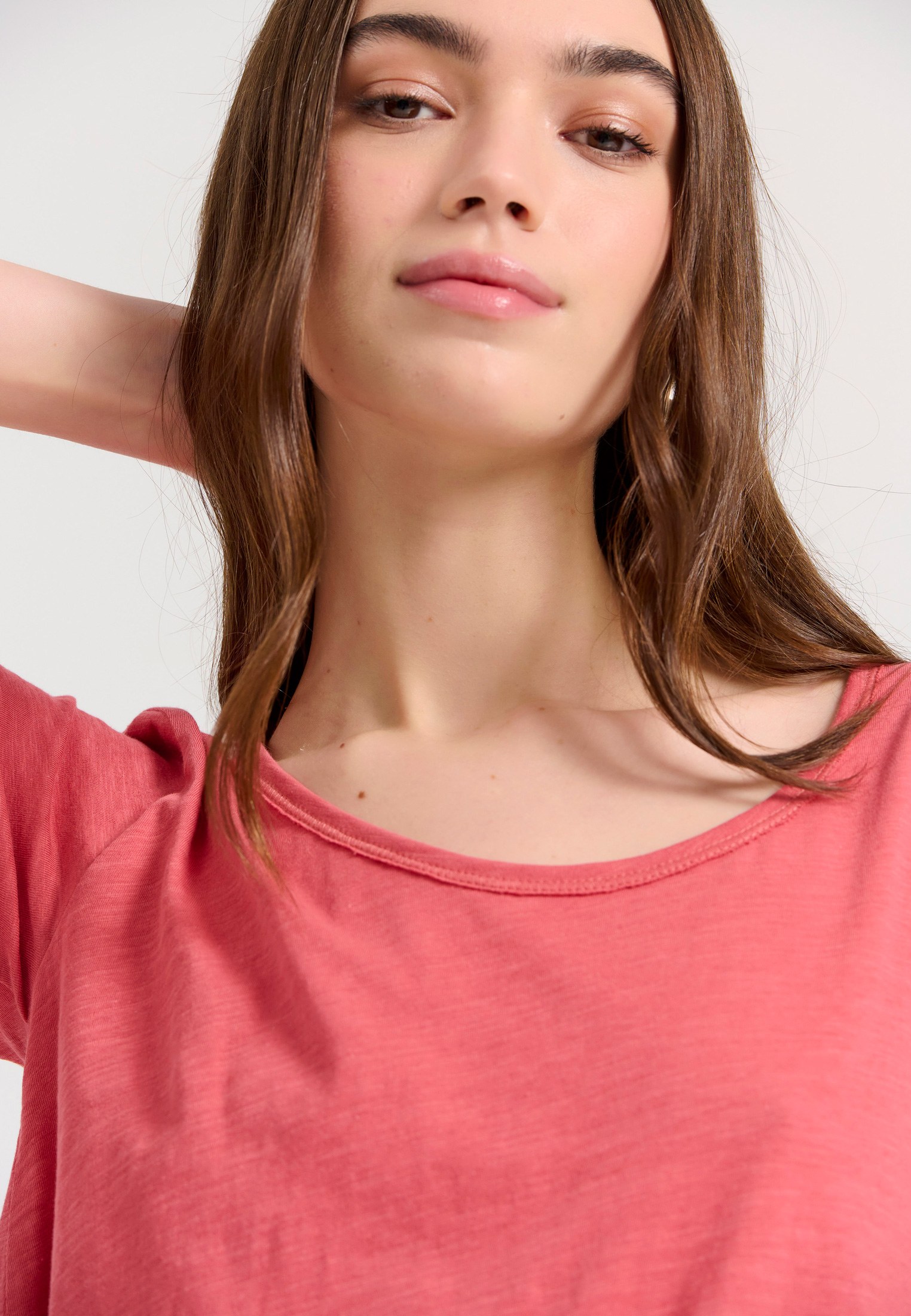 Women's T-Shirts Funky Buddha Red