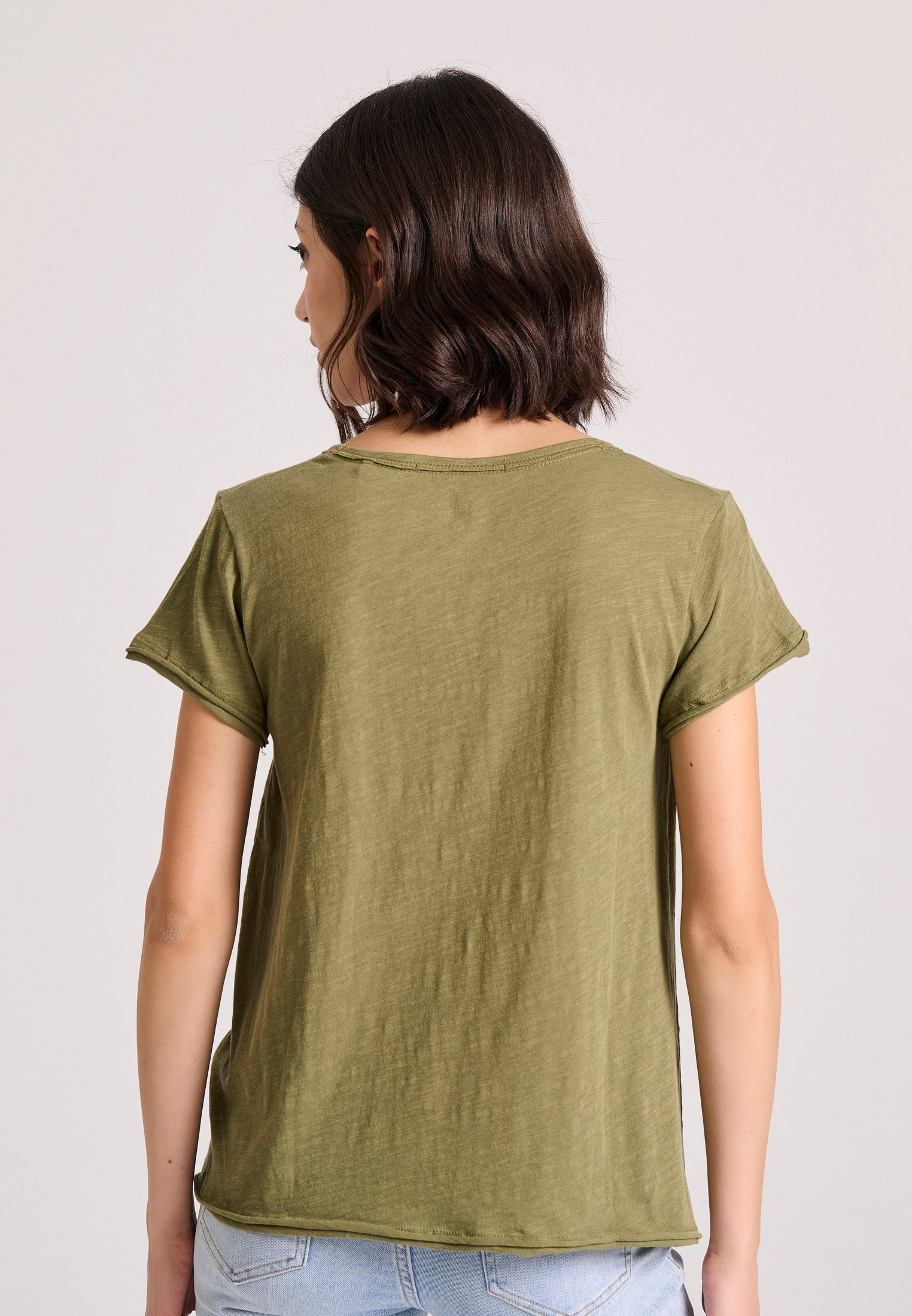 Women's T-Shirts Funky Buddha Olive