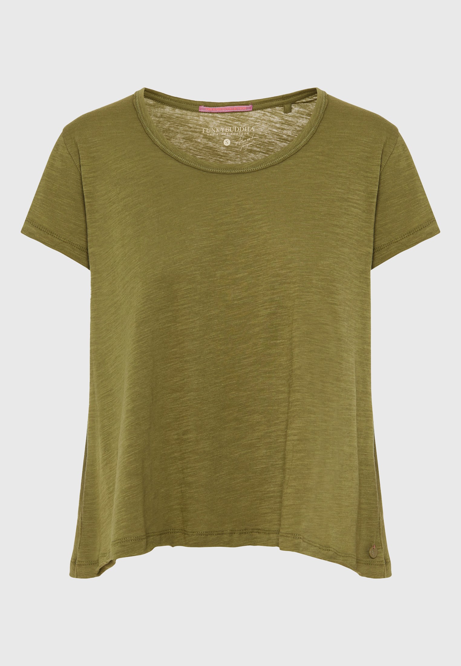 Women's T-Shirts Funky Buddha Olive
