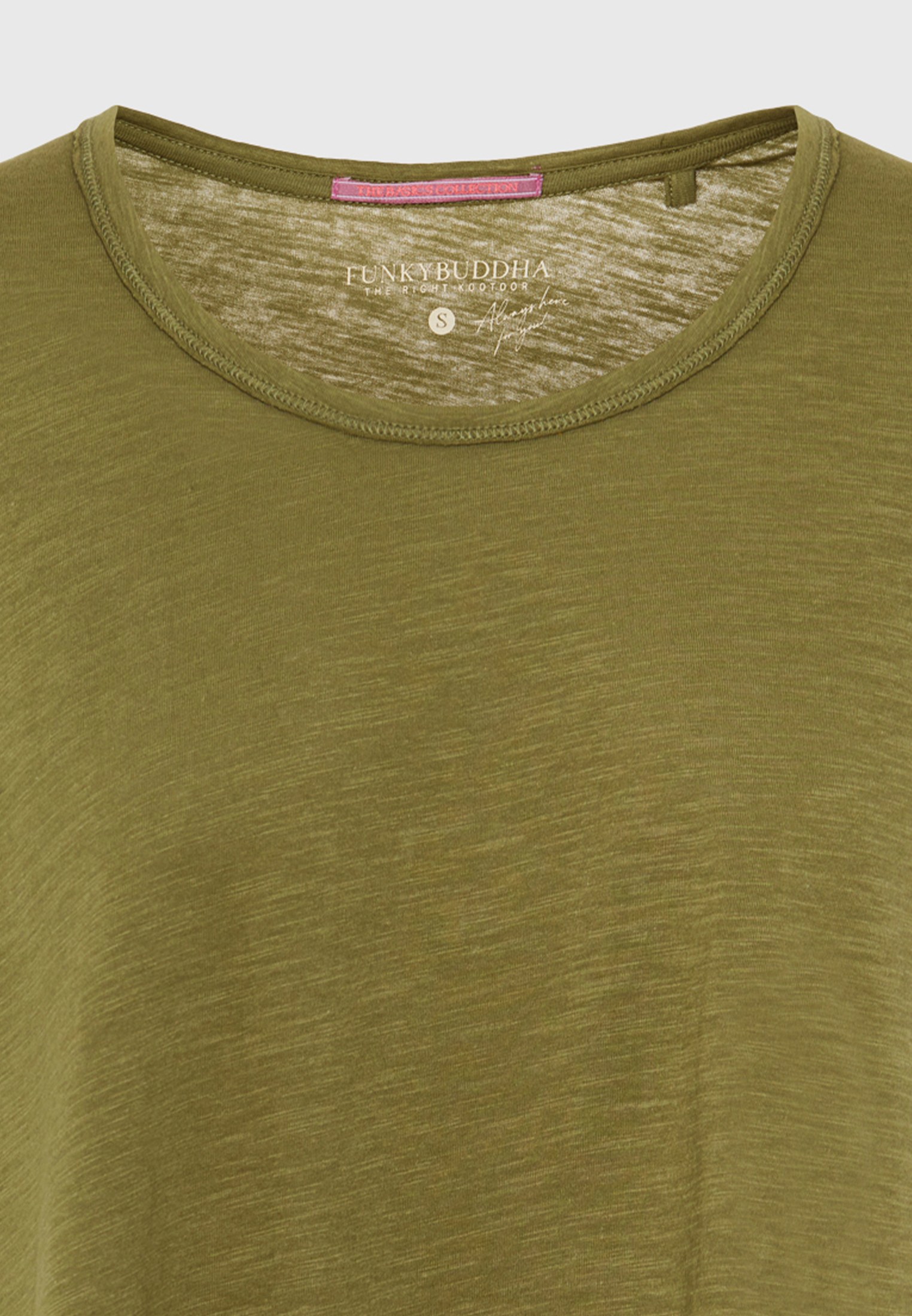 Women's T-Shirts Funky Buddha Olive