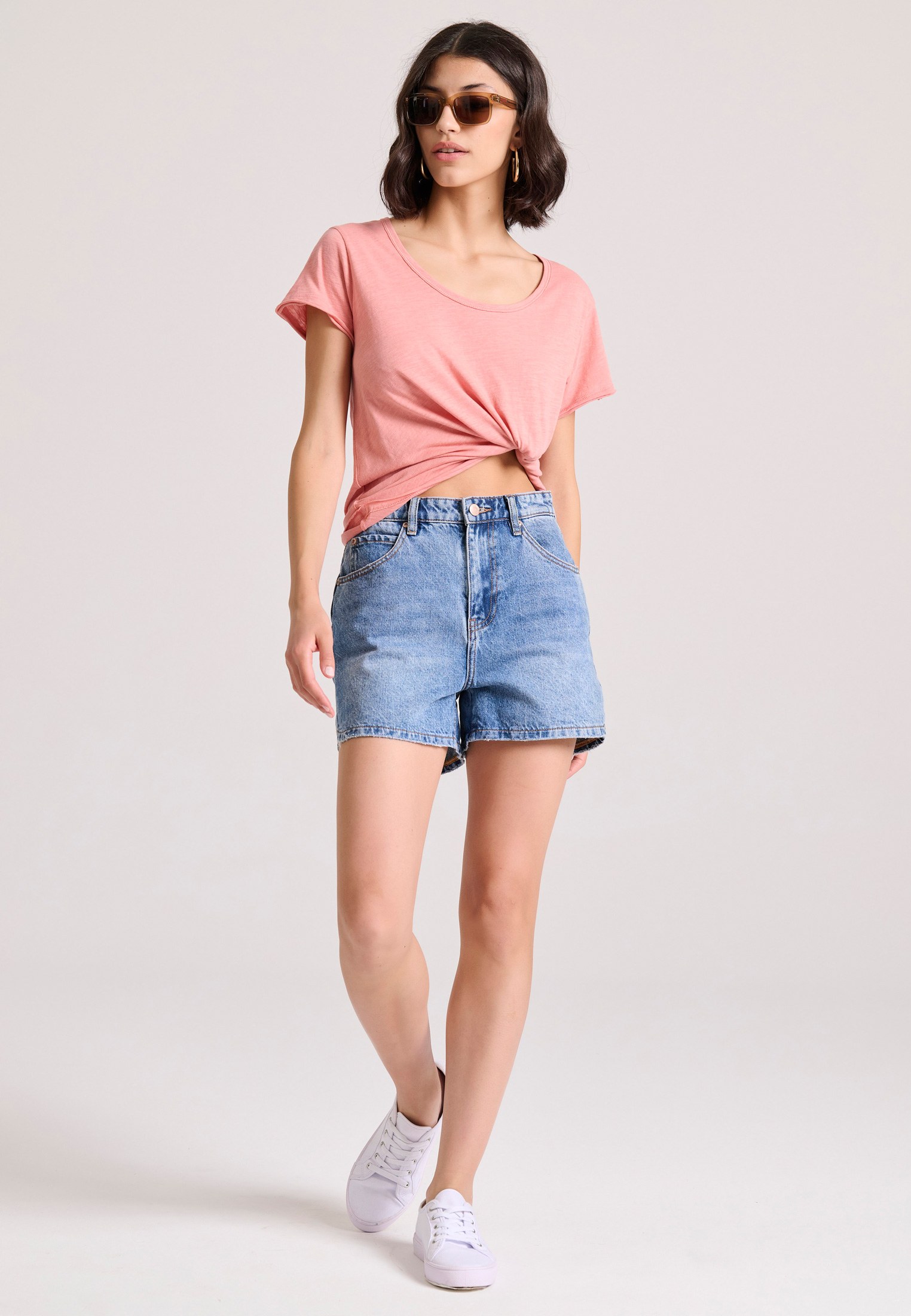 Women's T-Shirts Funky Buddha Pink