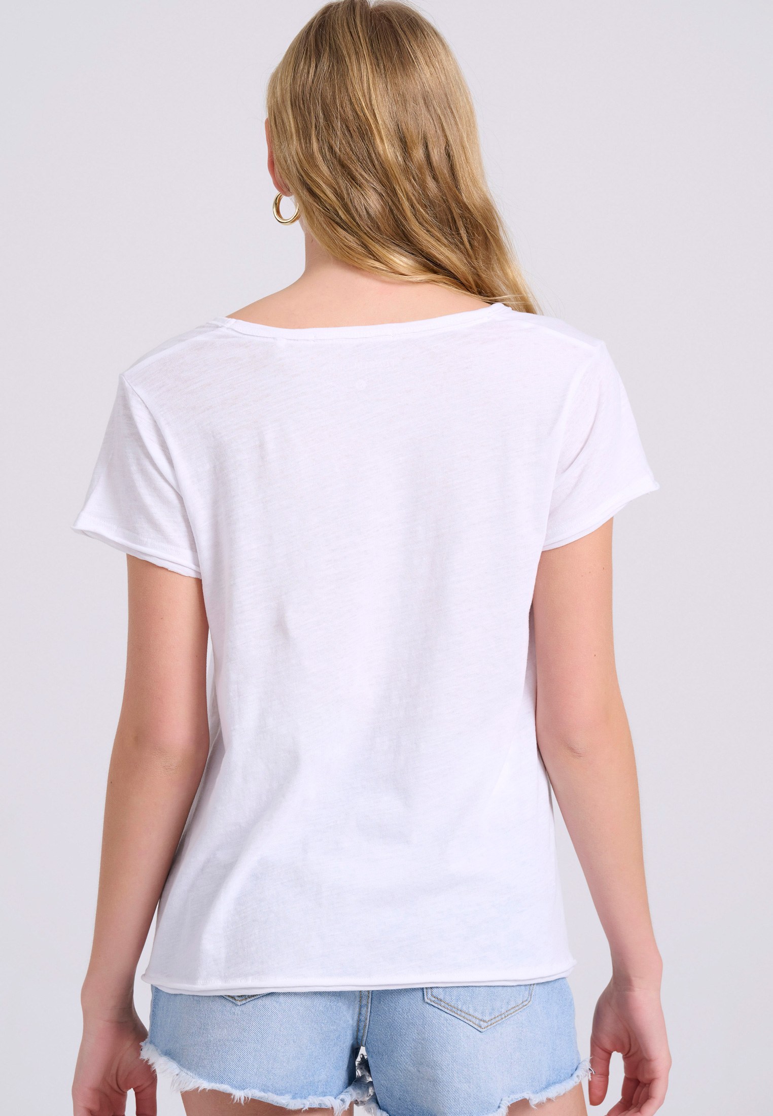 Women's T-Shirts Funky Buddha White