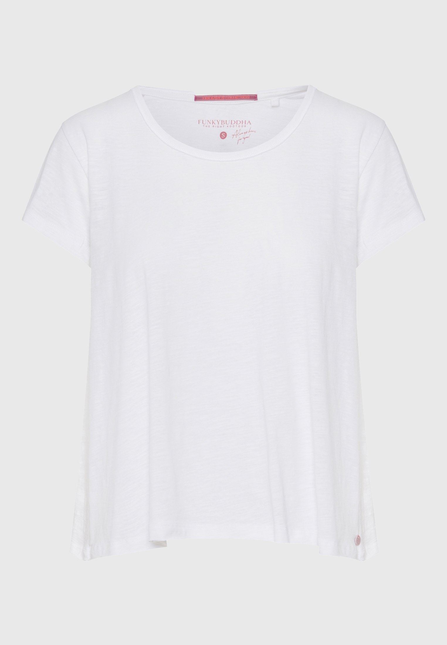 Women's T-Shirts Funky Buddha White