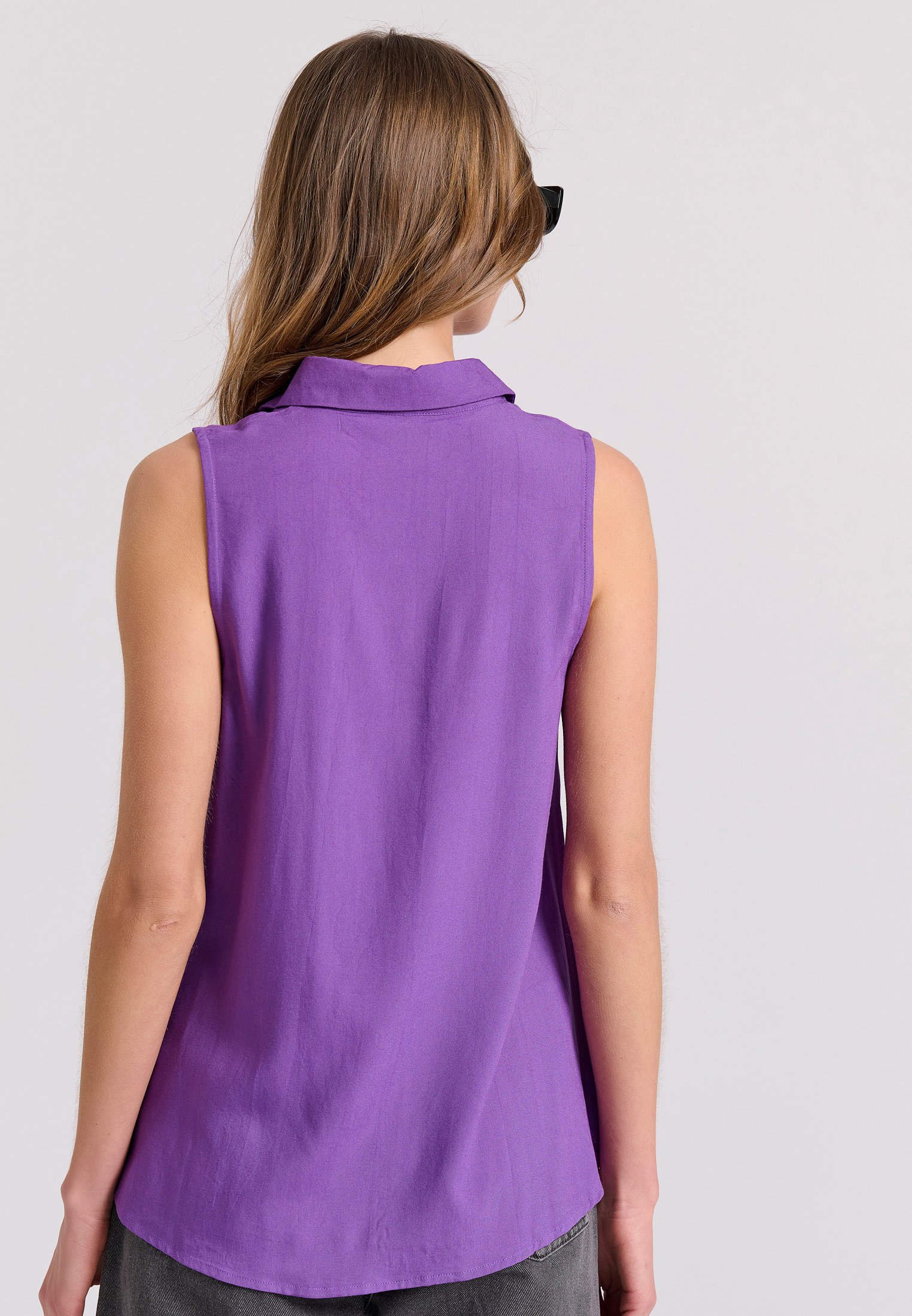 Women's Shirts Funky Buddha Purple