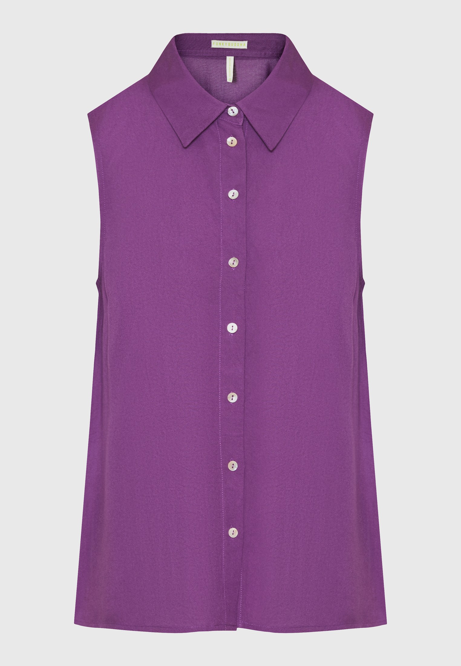 Women's Shirts Funky Buddha Purple
