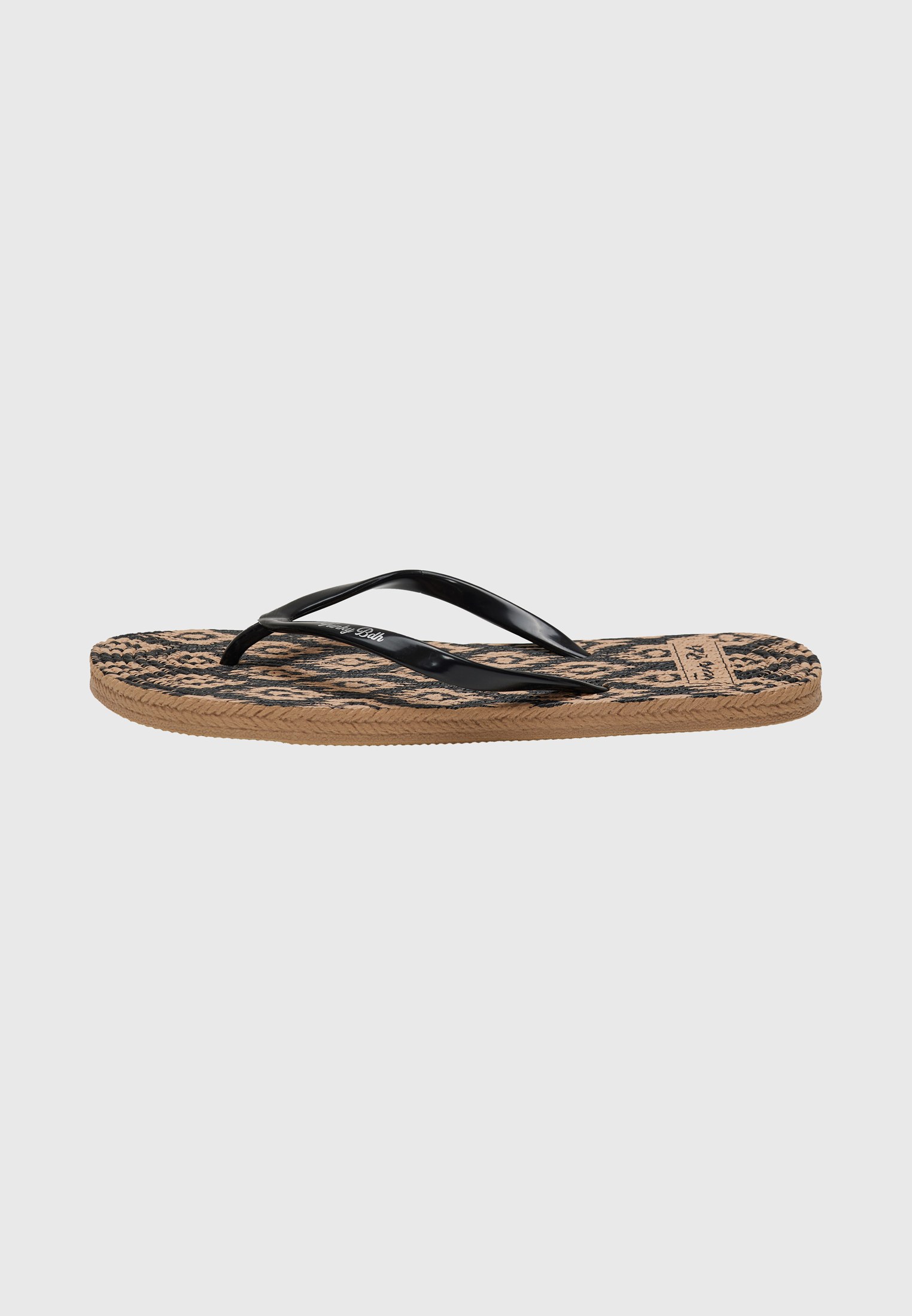 Women's Flip Flops Funky Buddha Black