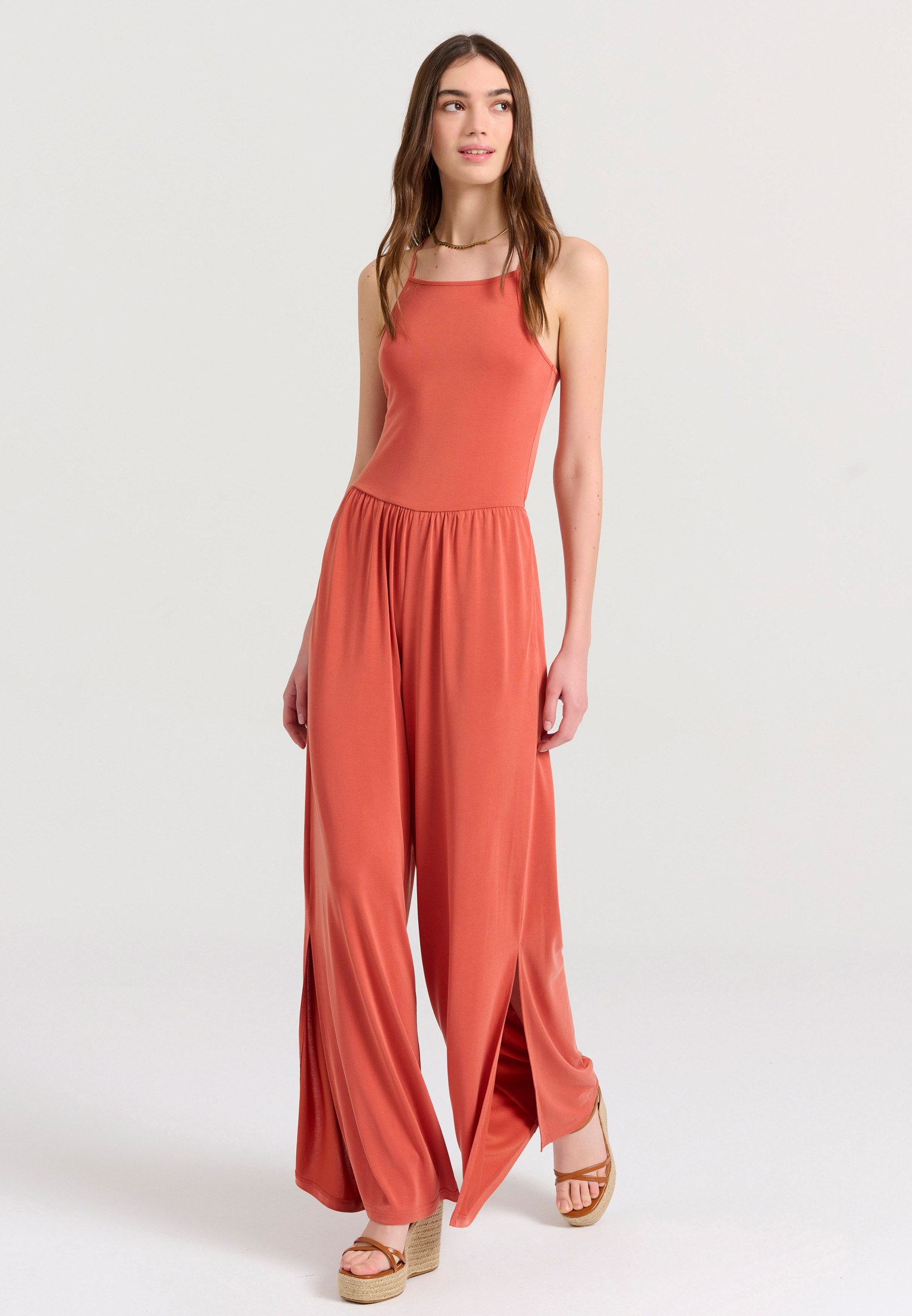 Women's Jumpsuits Funky Buddha Red