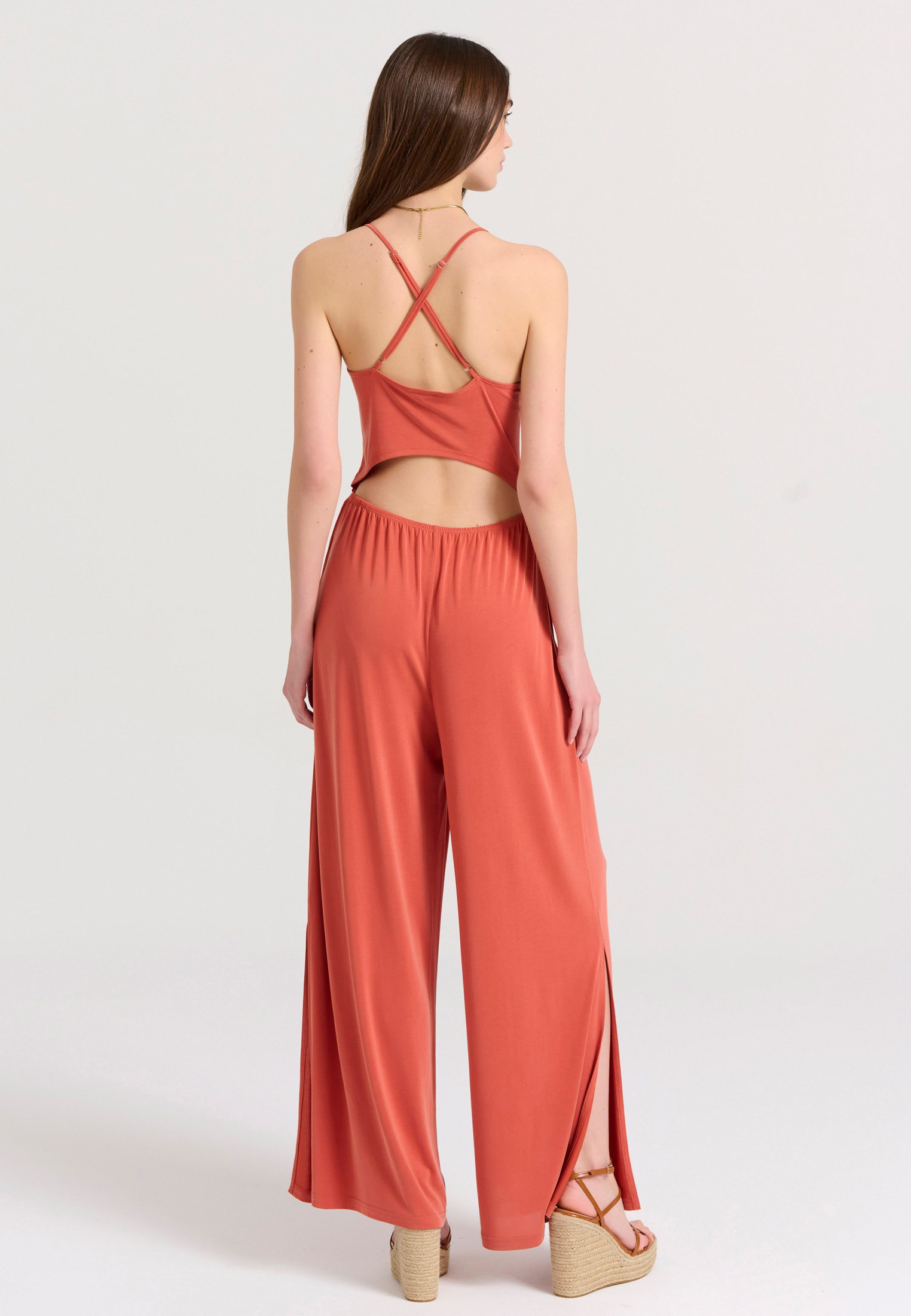 Women's Jumpsuits Funky Buddha Red