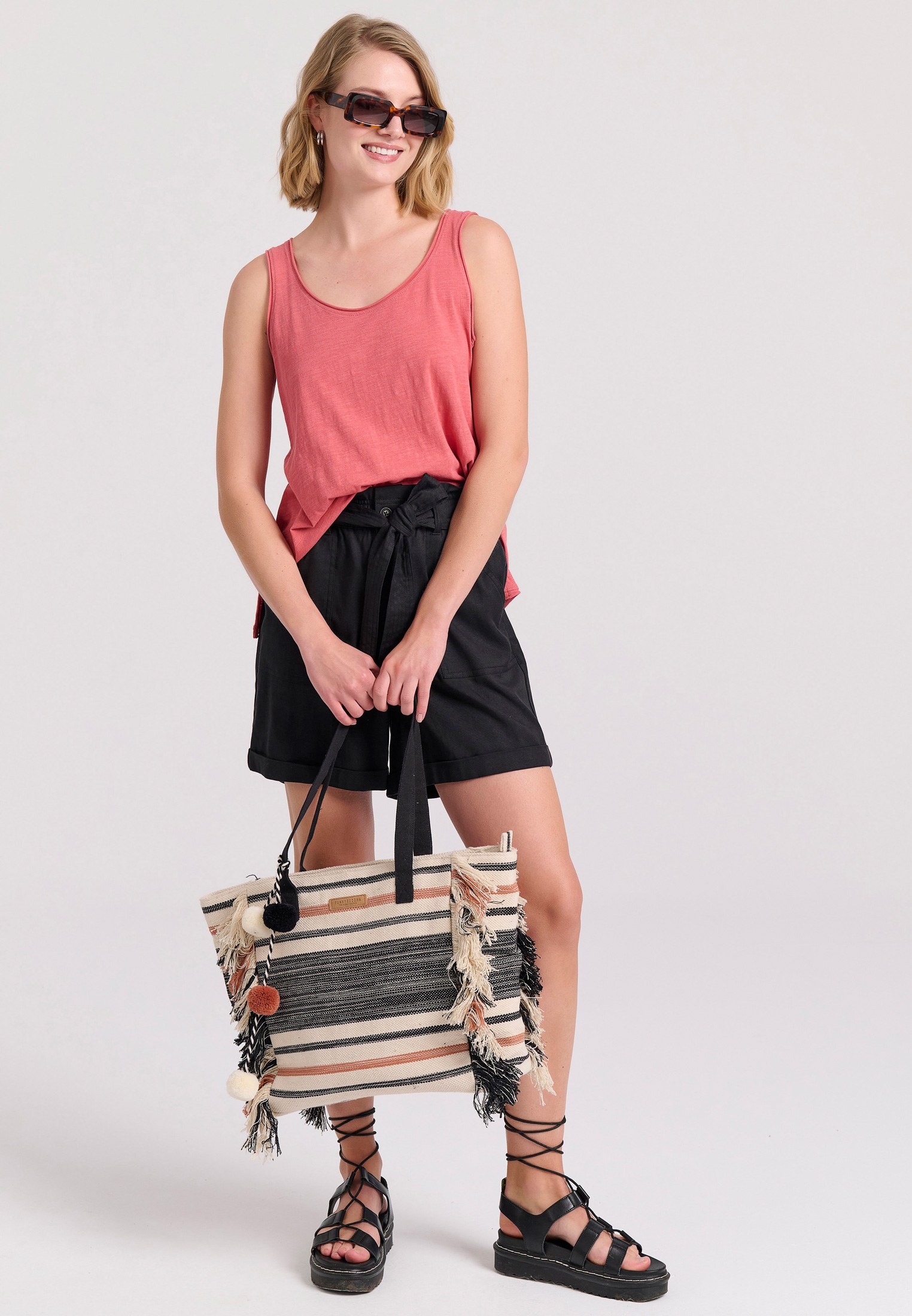 Γυναικείο μονόχρωμο tank top - The essentials