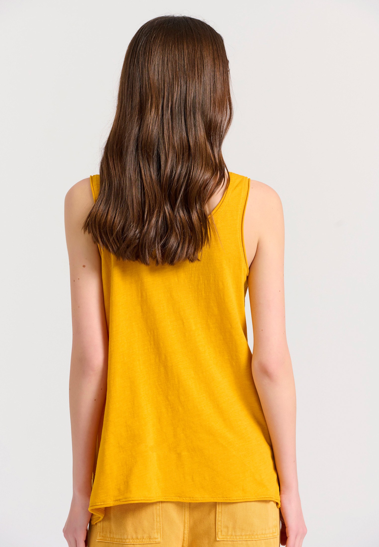 Women's T-Shirts Funky Buddha Yellow