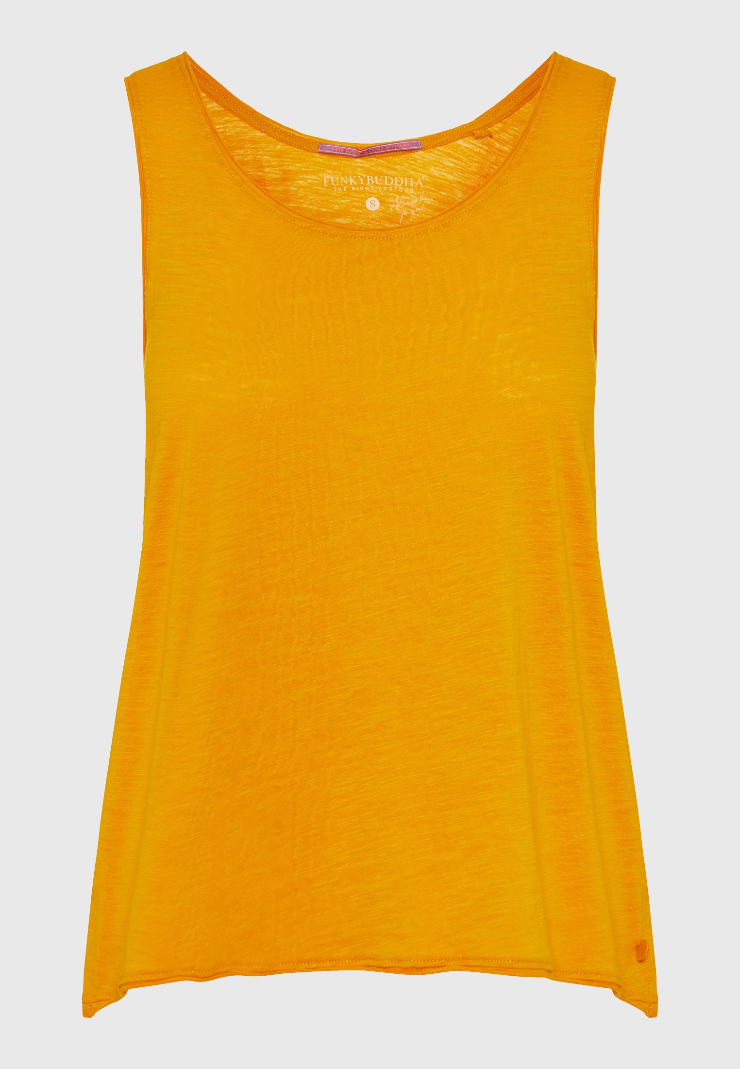Women's T-Shirts Funky Buddha Yellow