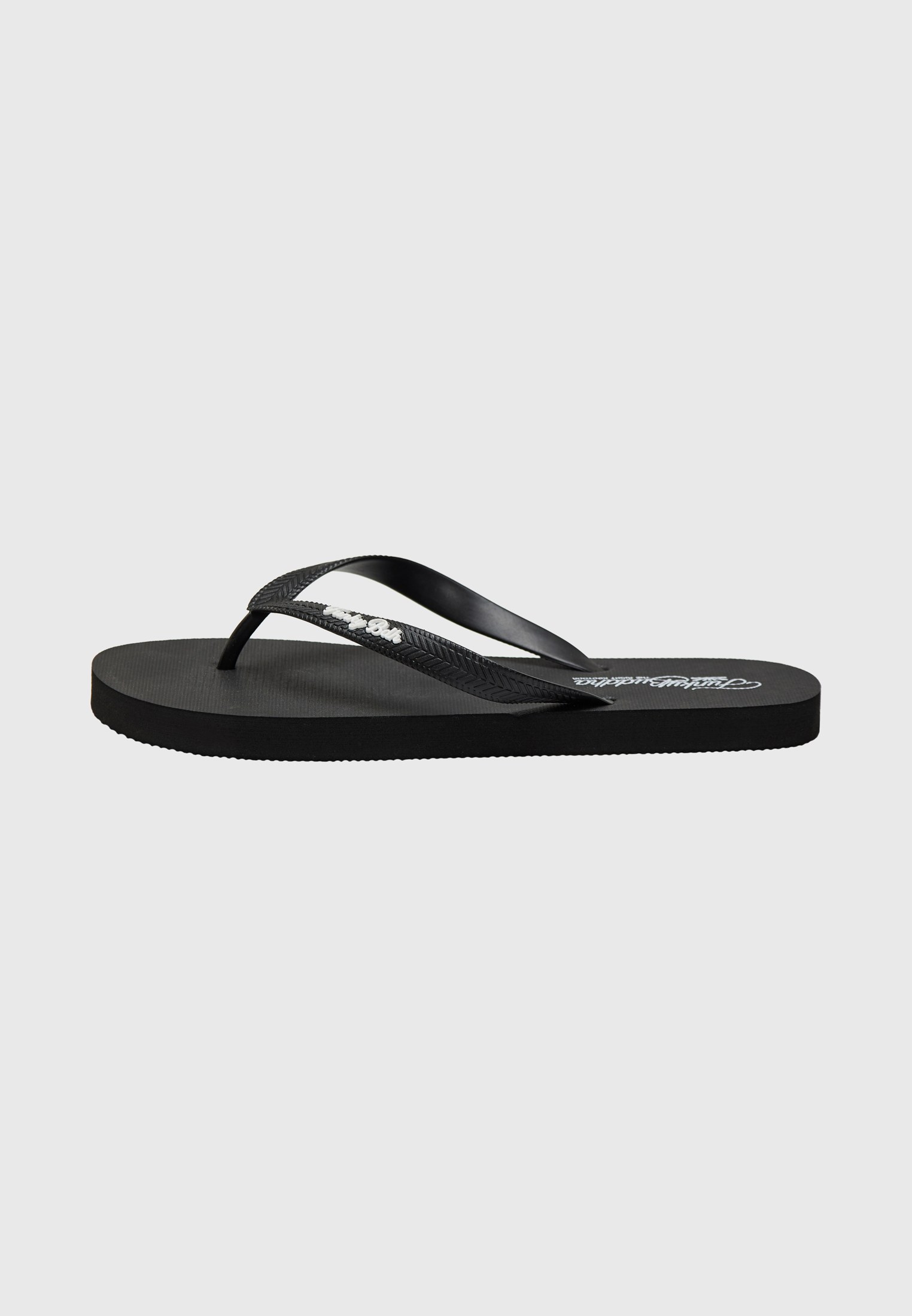 Women's Flip Flops Funky Buddha Black