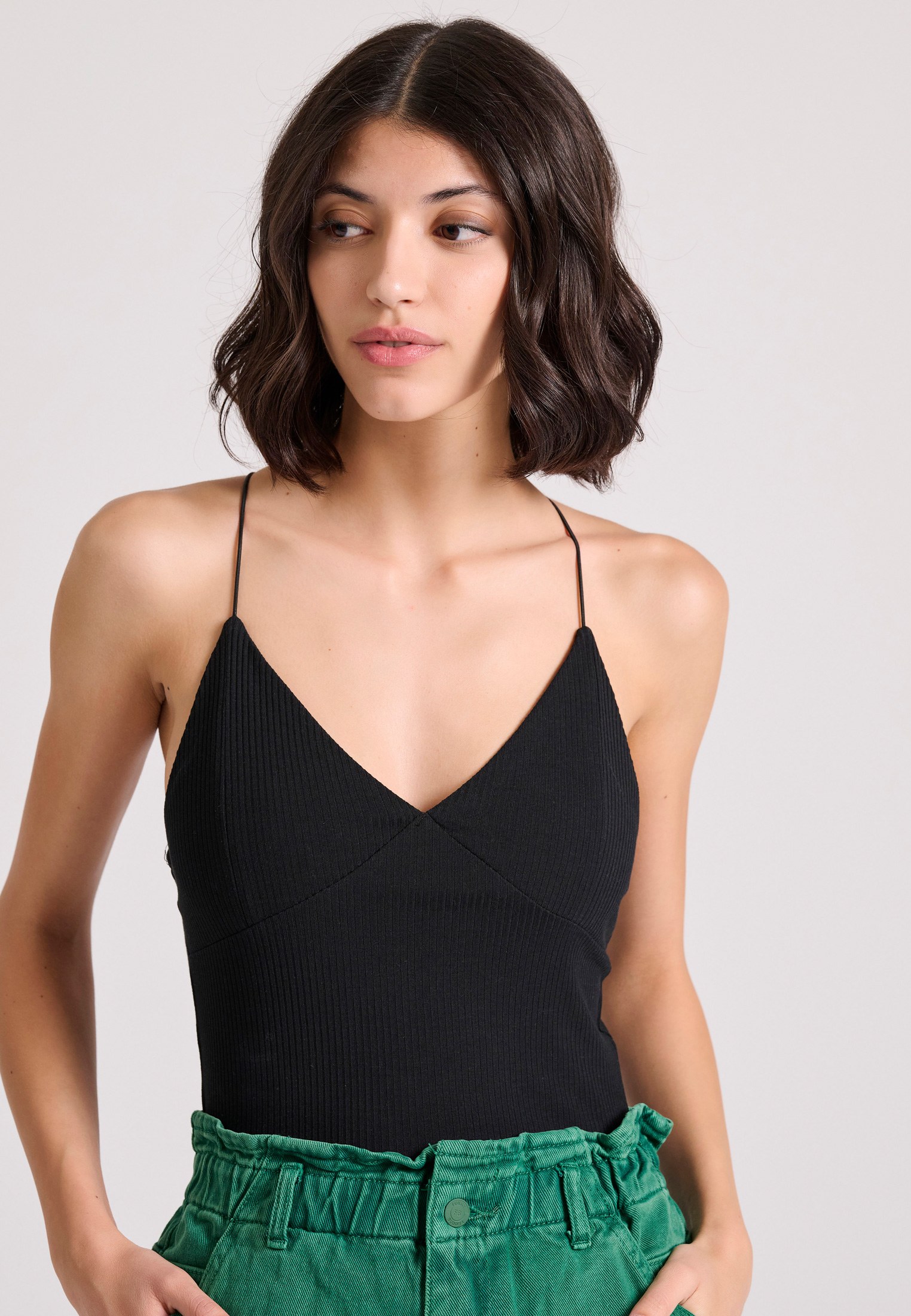 Women's Bodysuits Funky Buddha Black