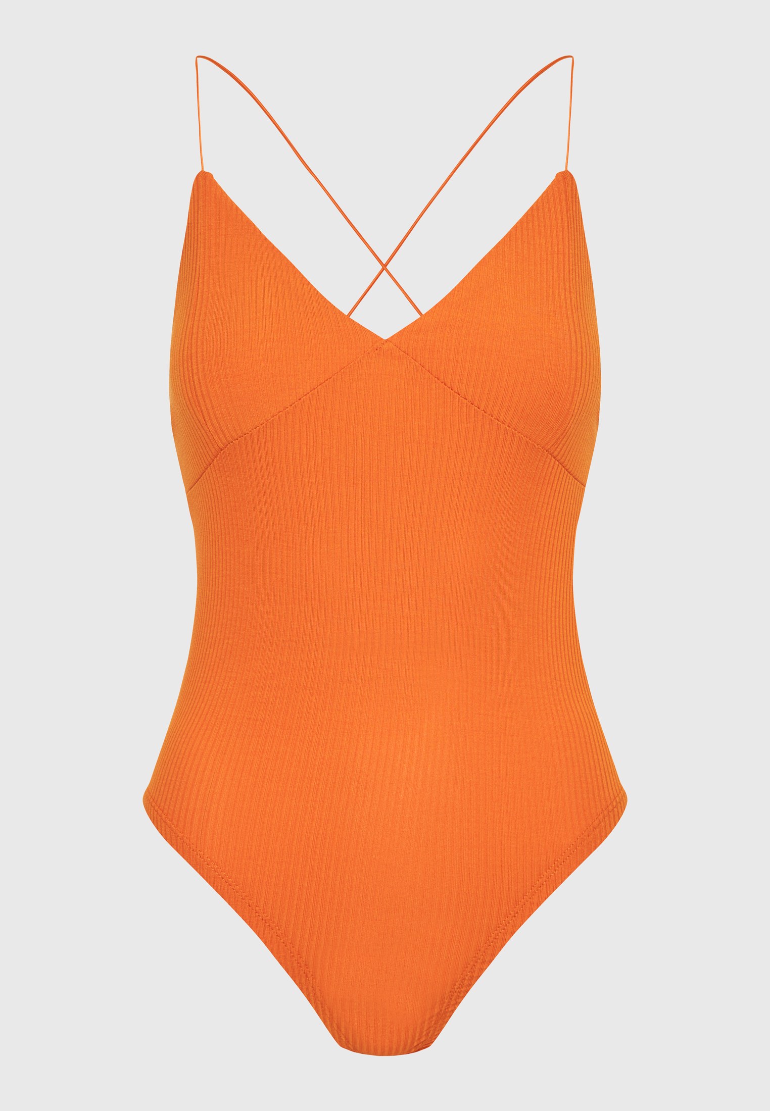 Women's Bodysuits Funky Buddha Orange
