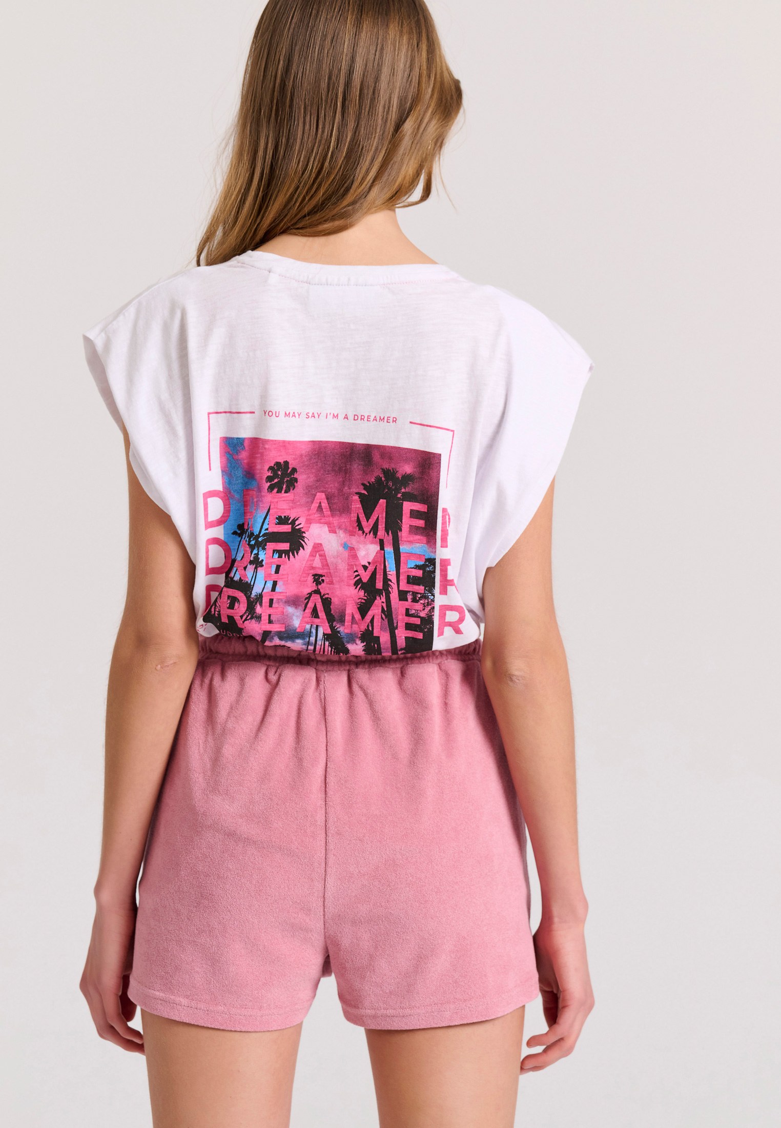 Women's Shorts Funky Buddha Pink