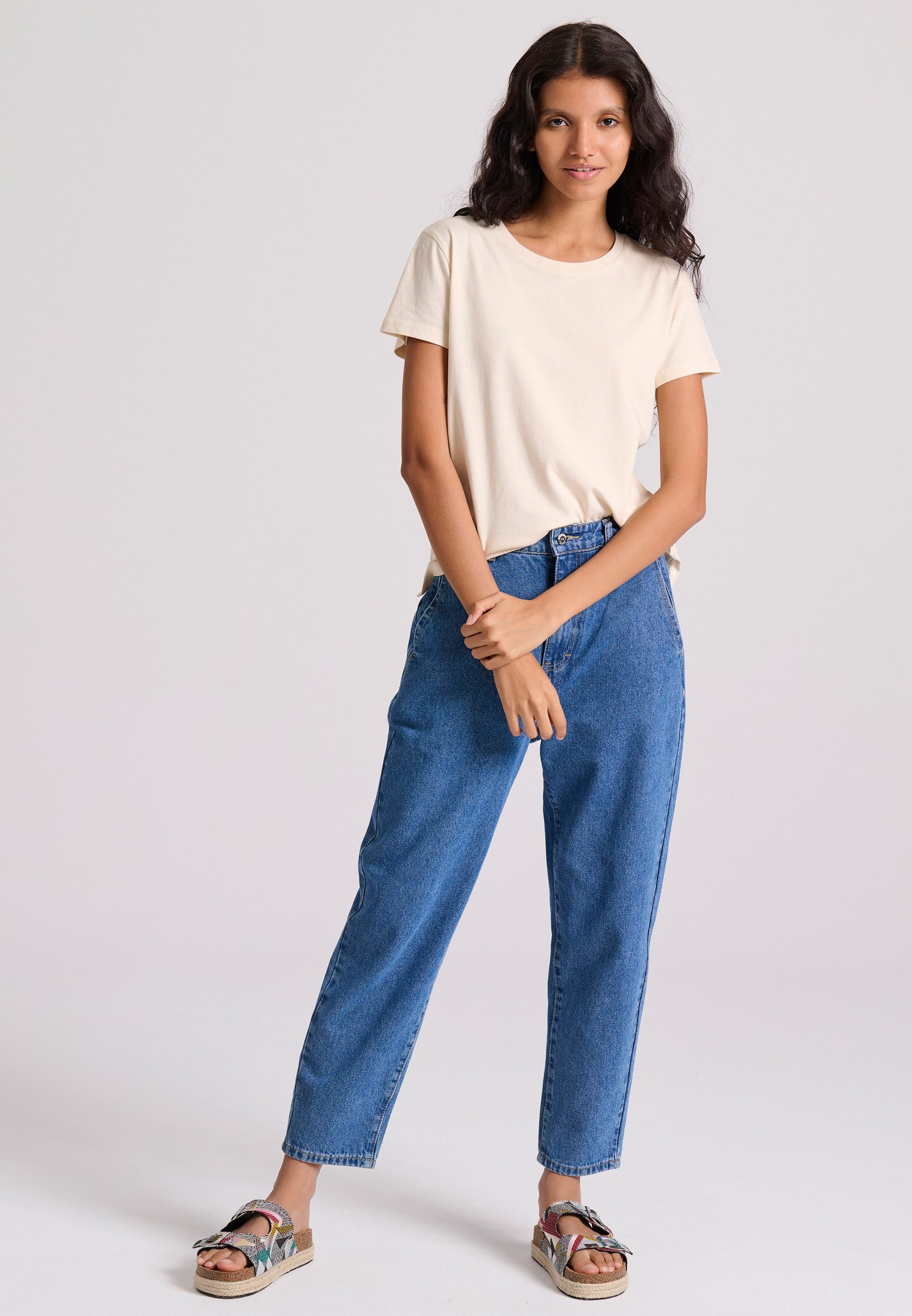 Women's T-Shirts Funky Buddha White