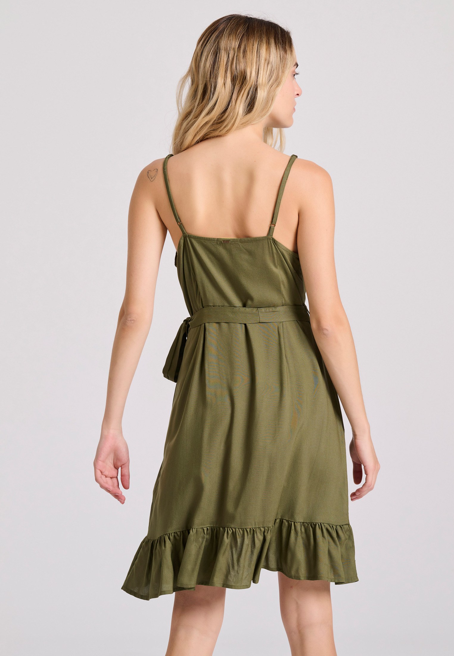 Women's Dresses Funky Buddha Olive