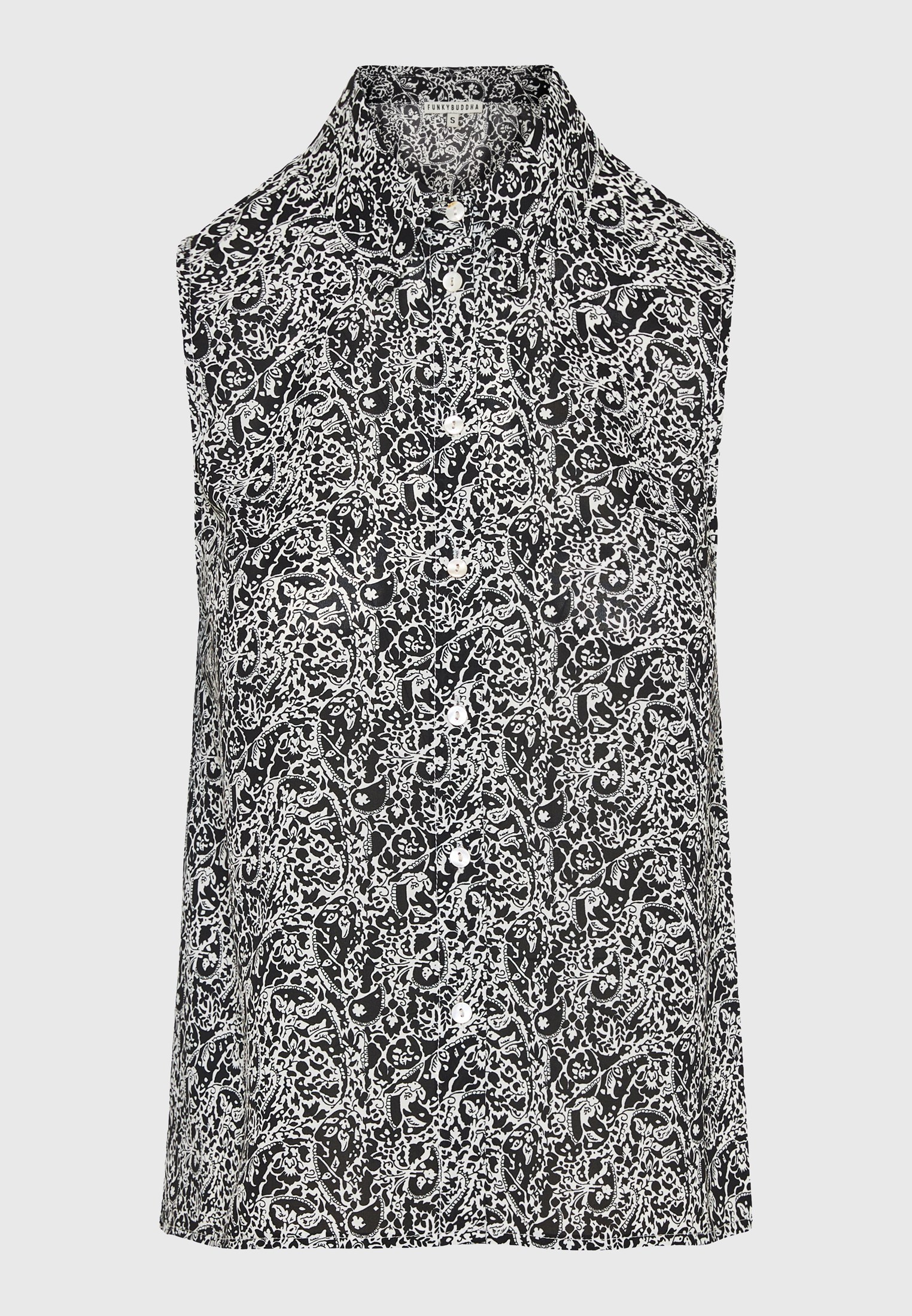 Women's Shirts Funky Buddha Black