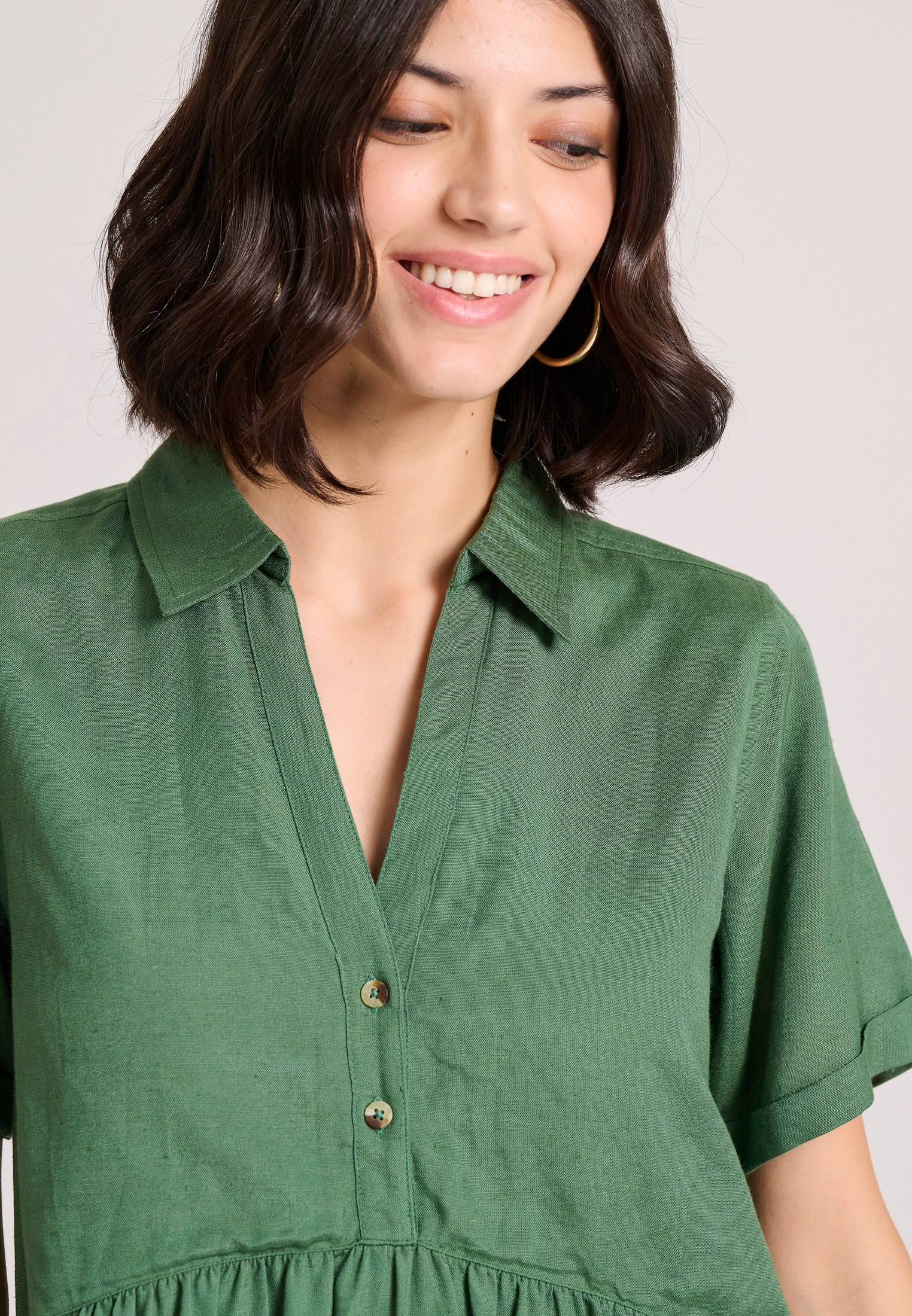 Women's Dresses Funky Buddha Green