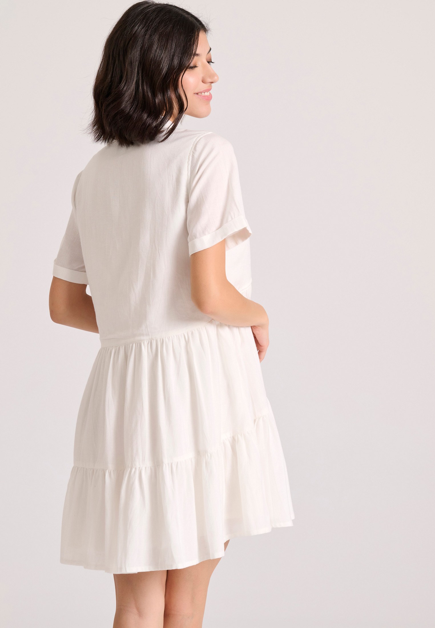 Women's Dresses Funky Buddha White