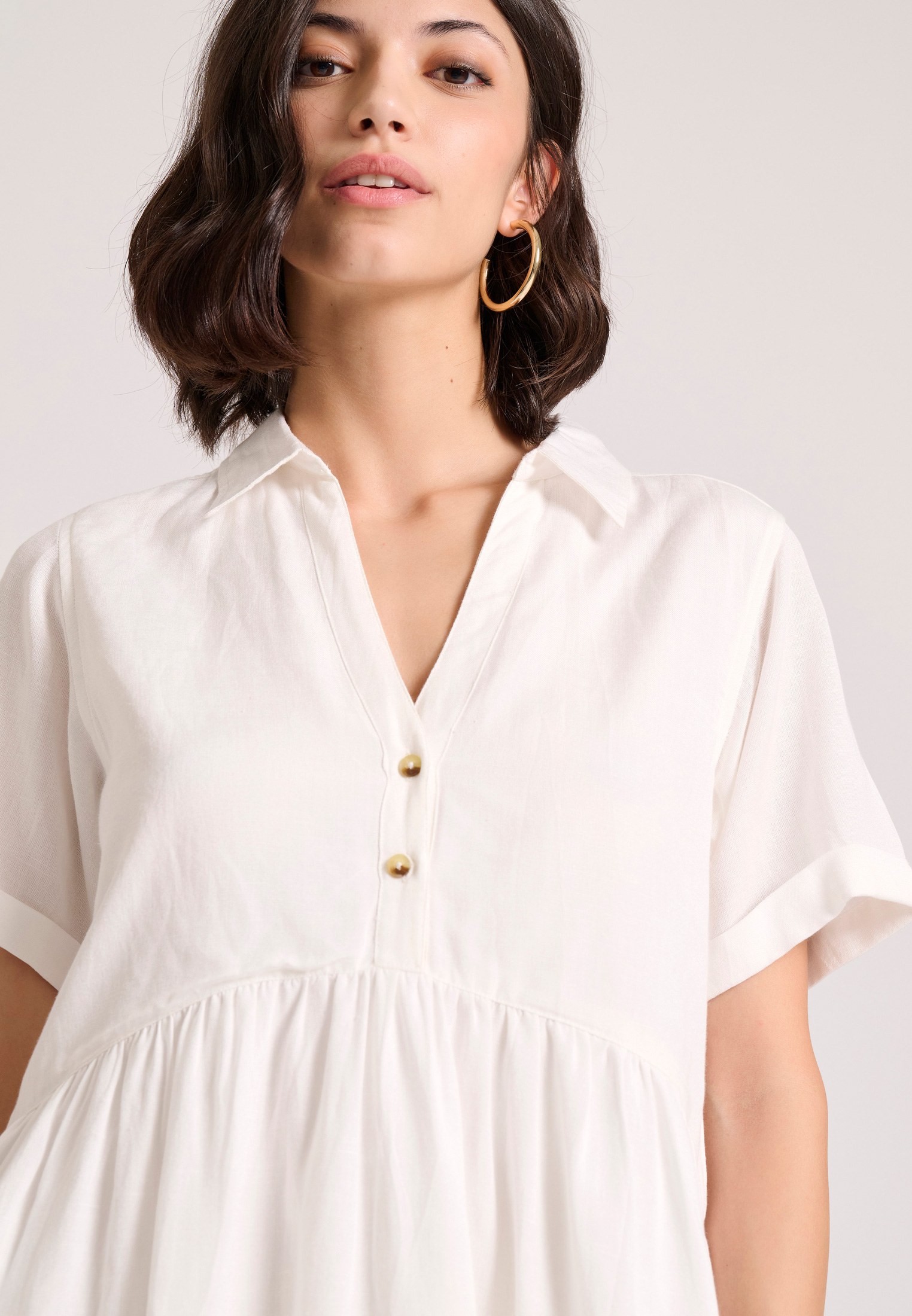 Women's Dresses Funky Buddha White