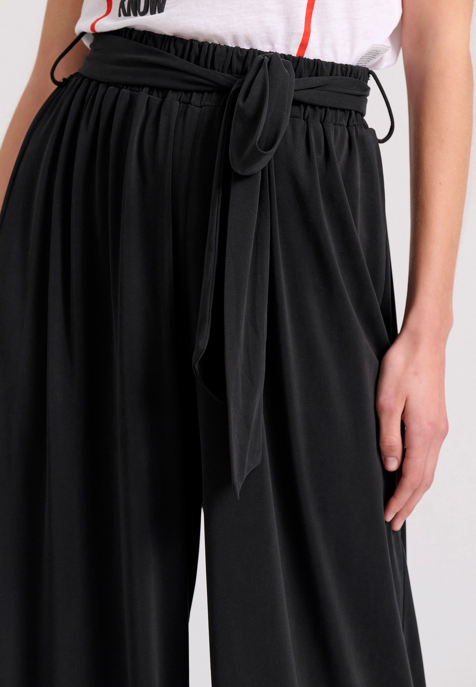 Women's Trousers Funky Buddha Black