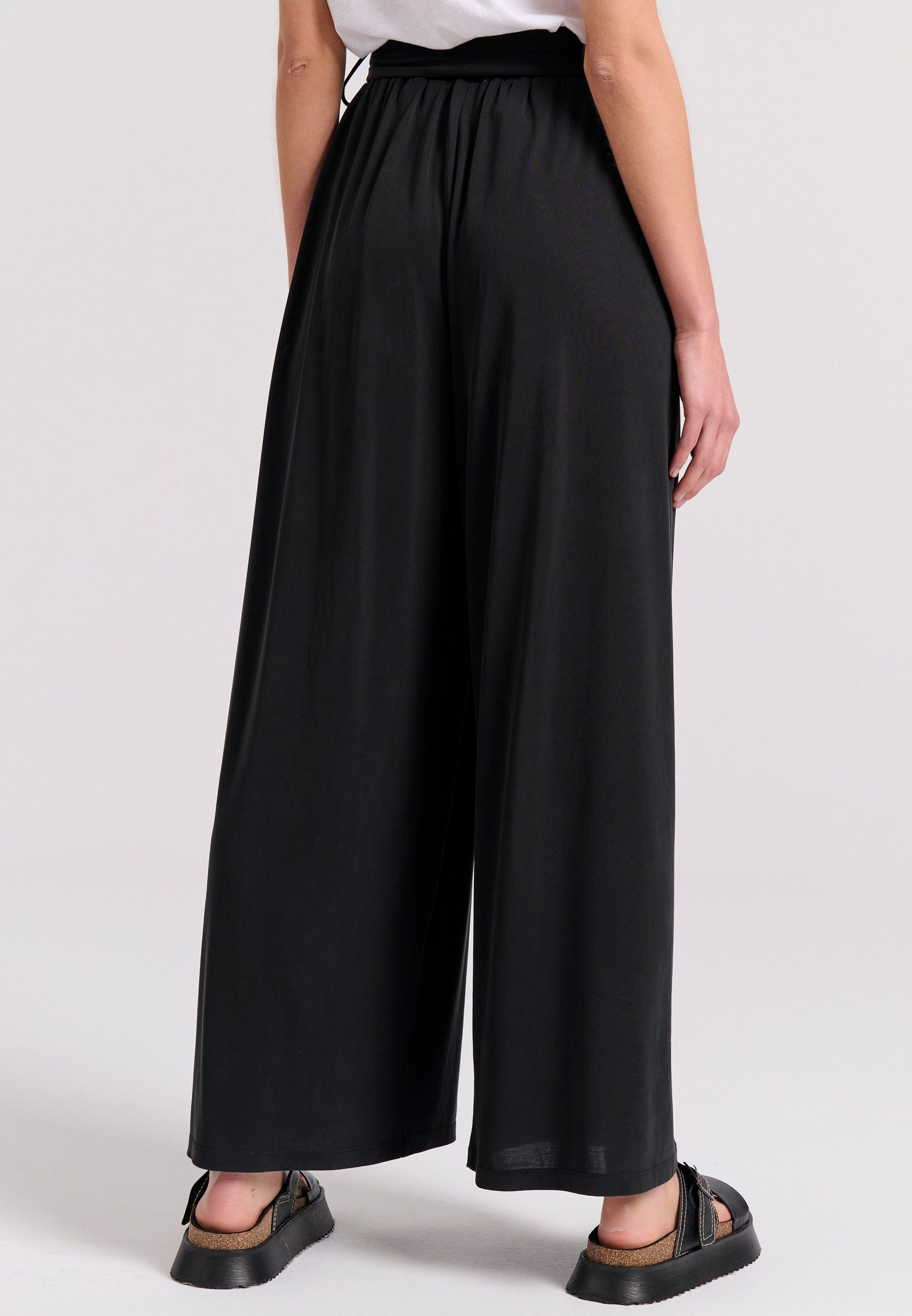 Women's Trousers Funky Buddha Black