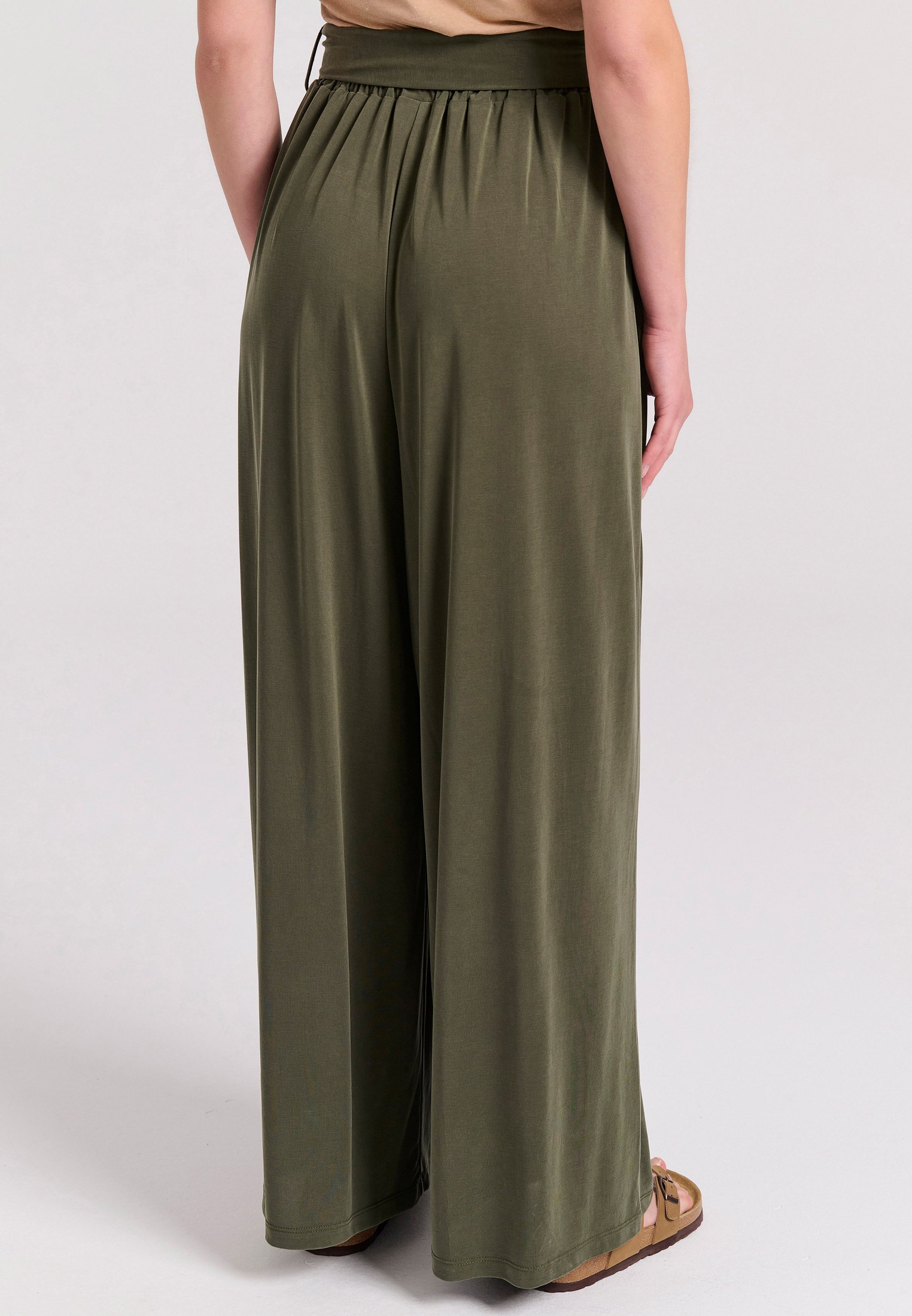 Women's Trousers Funky Buddha Olive