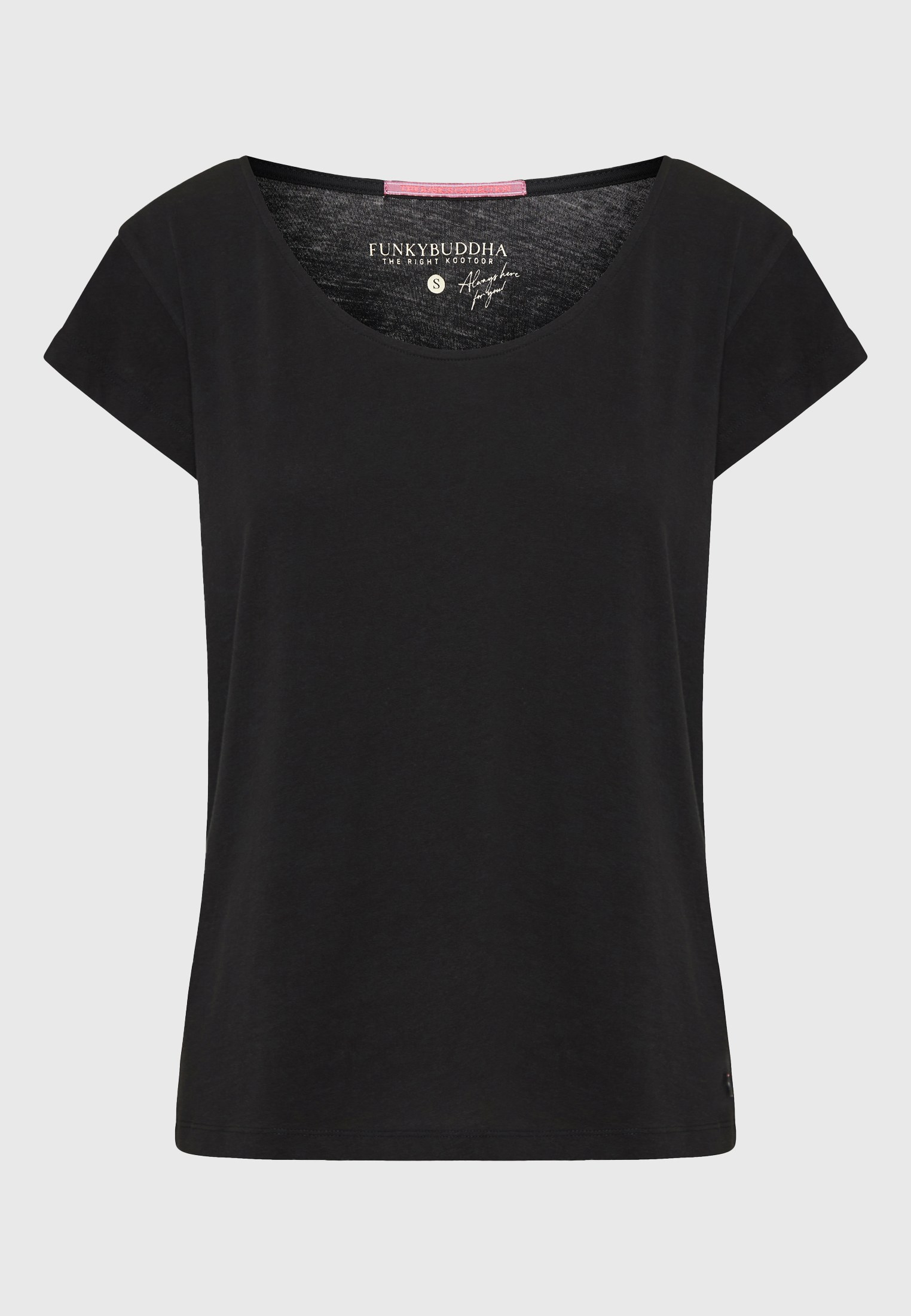 Women's T-Shirts Funky Buddha Black