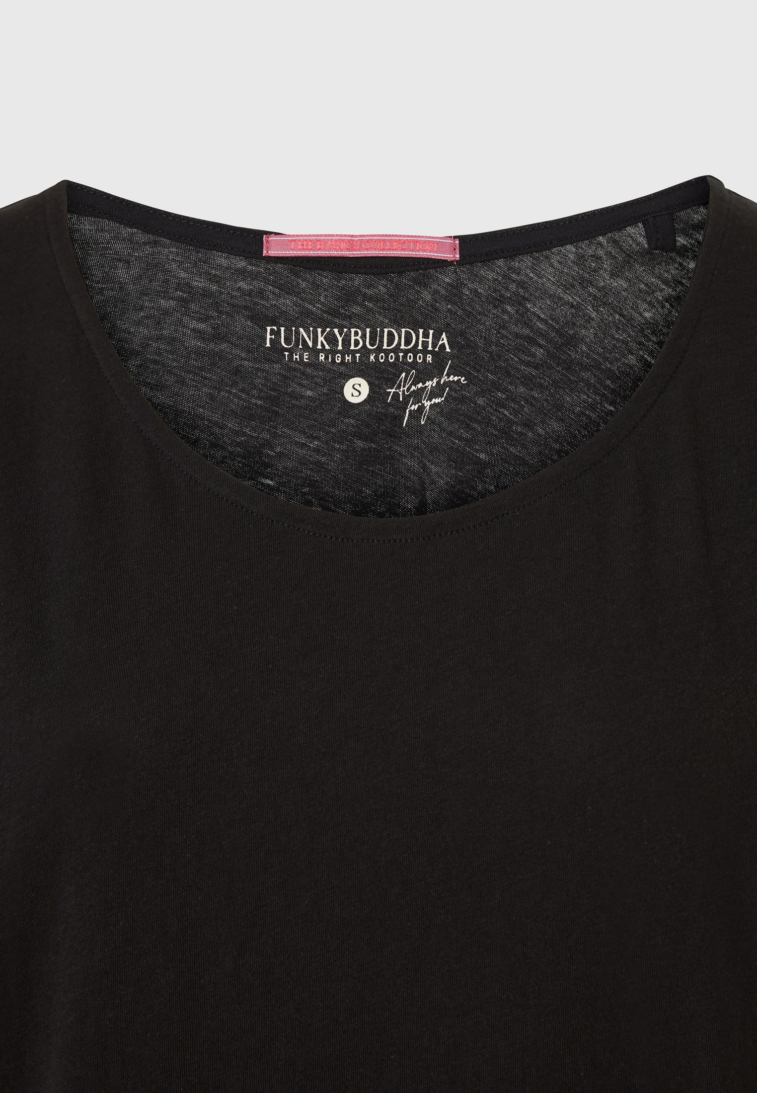 Women's T-Shirts Funky Buddha Black