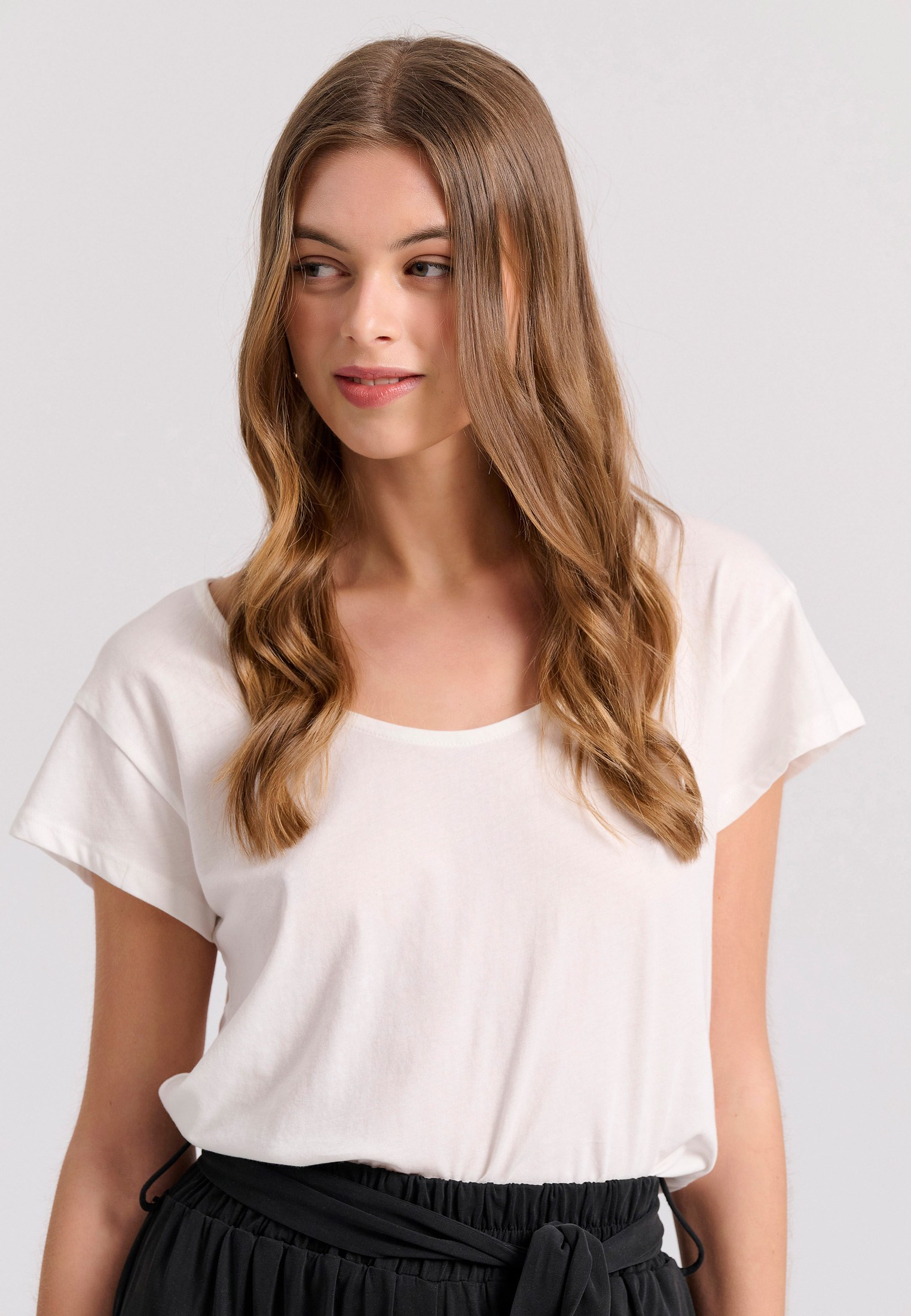 Women's T-Shirts Funky Buddha White