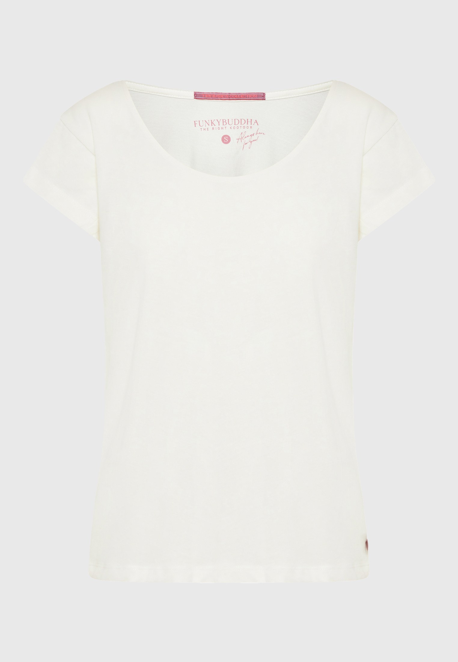 Women's T-Shirts Funky Buddha White