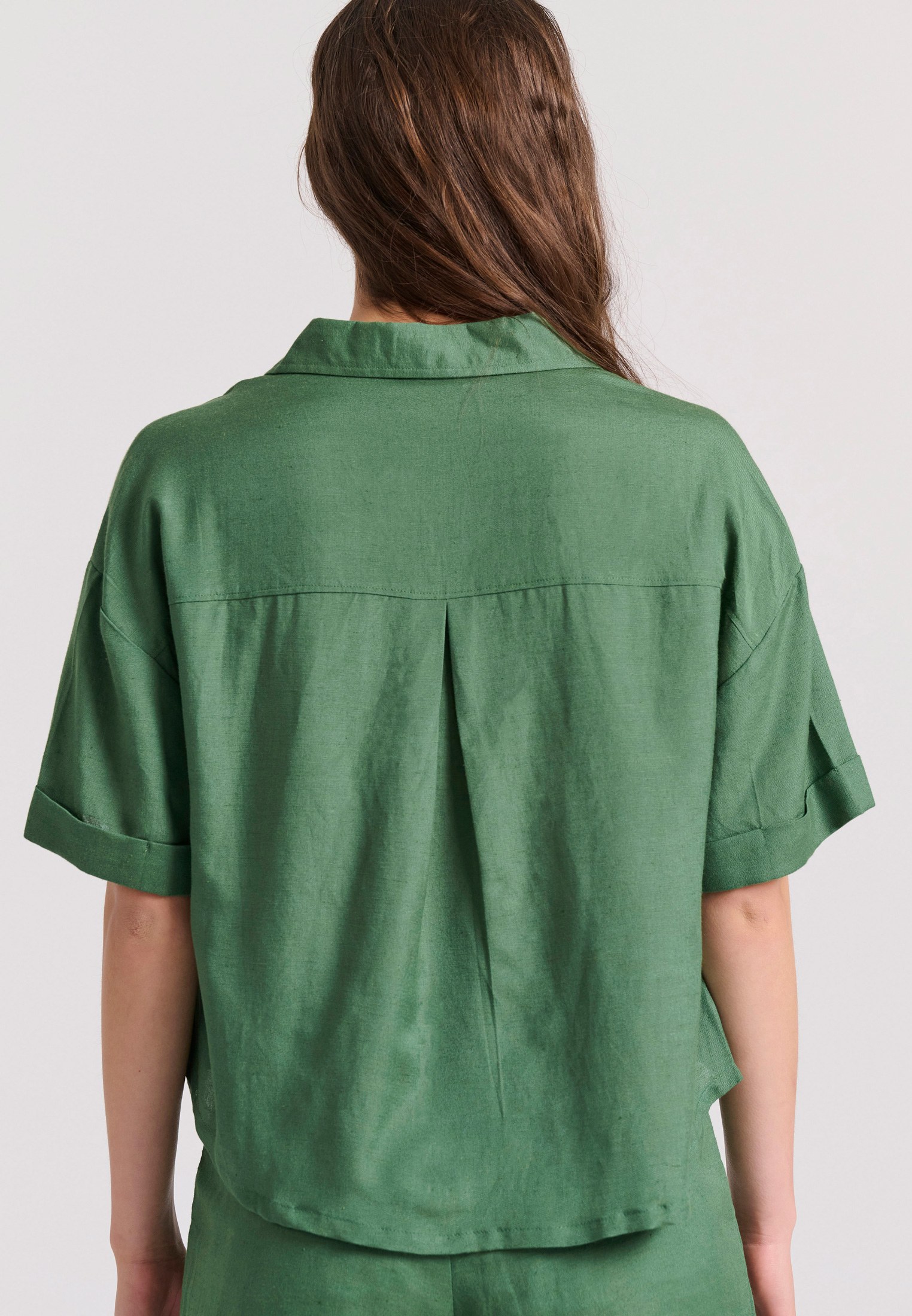 Women's Shirts Funky Buddha Green